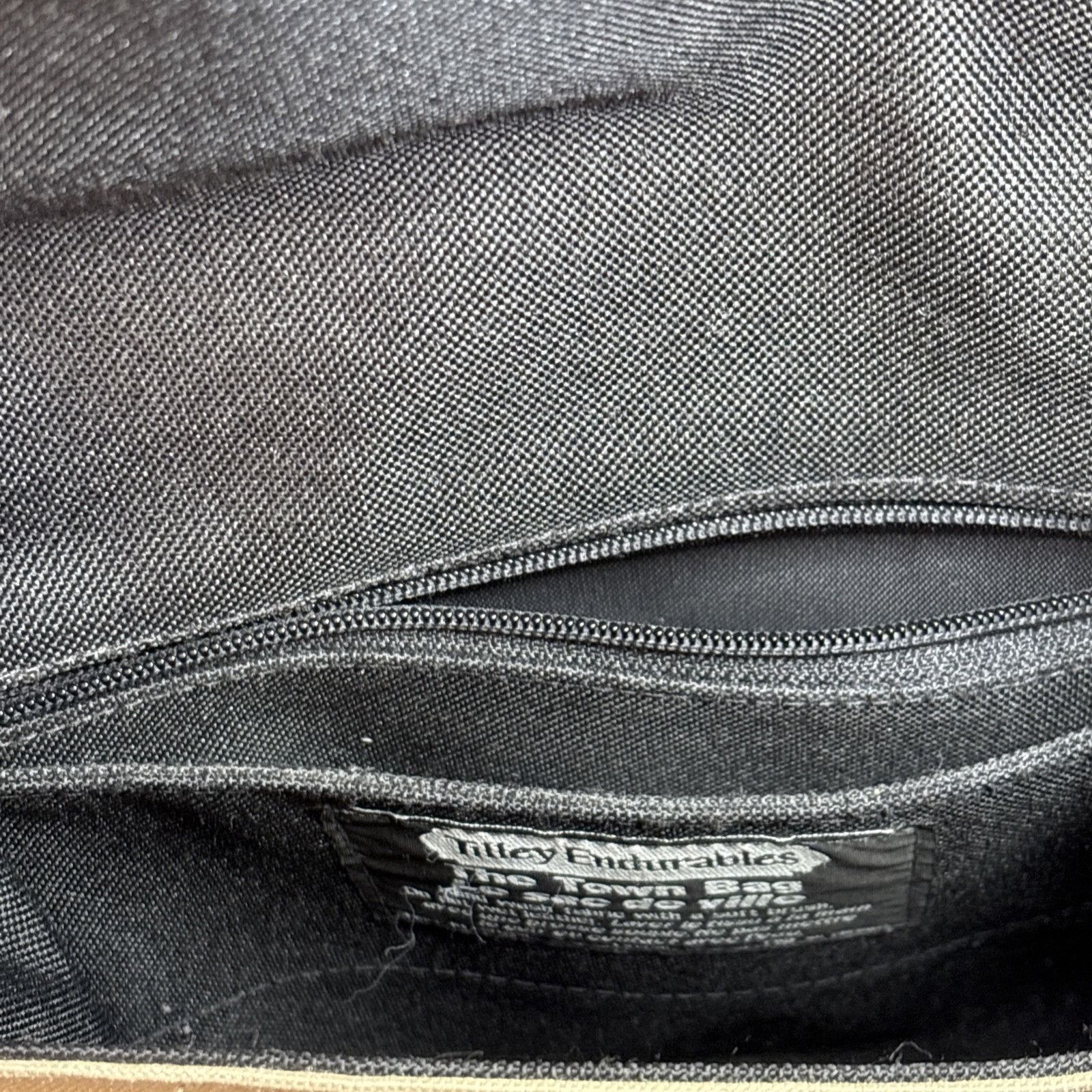 Tilley Tilley Endurables The Town Bag Canvas Leather Crossbody Trav Size ONE SIZE - 13 Thumbnail