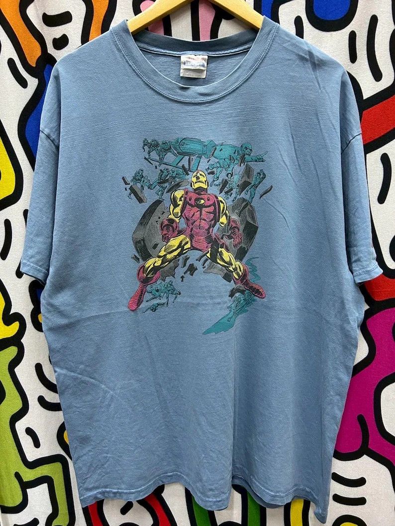 Marvel Comics Vintage 2004 Ironman Marvel tshirt size XL Size US XL / EU 56 / 4 - 2 Thumbnail