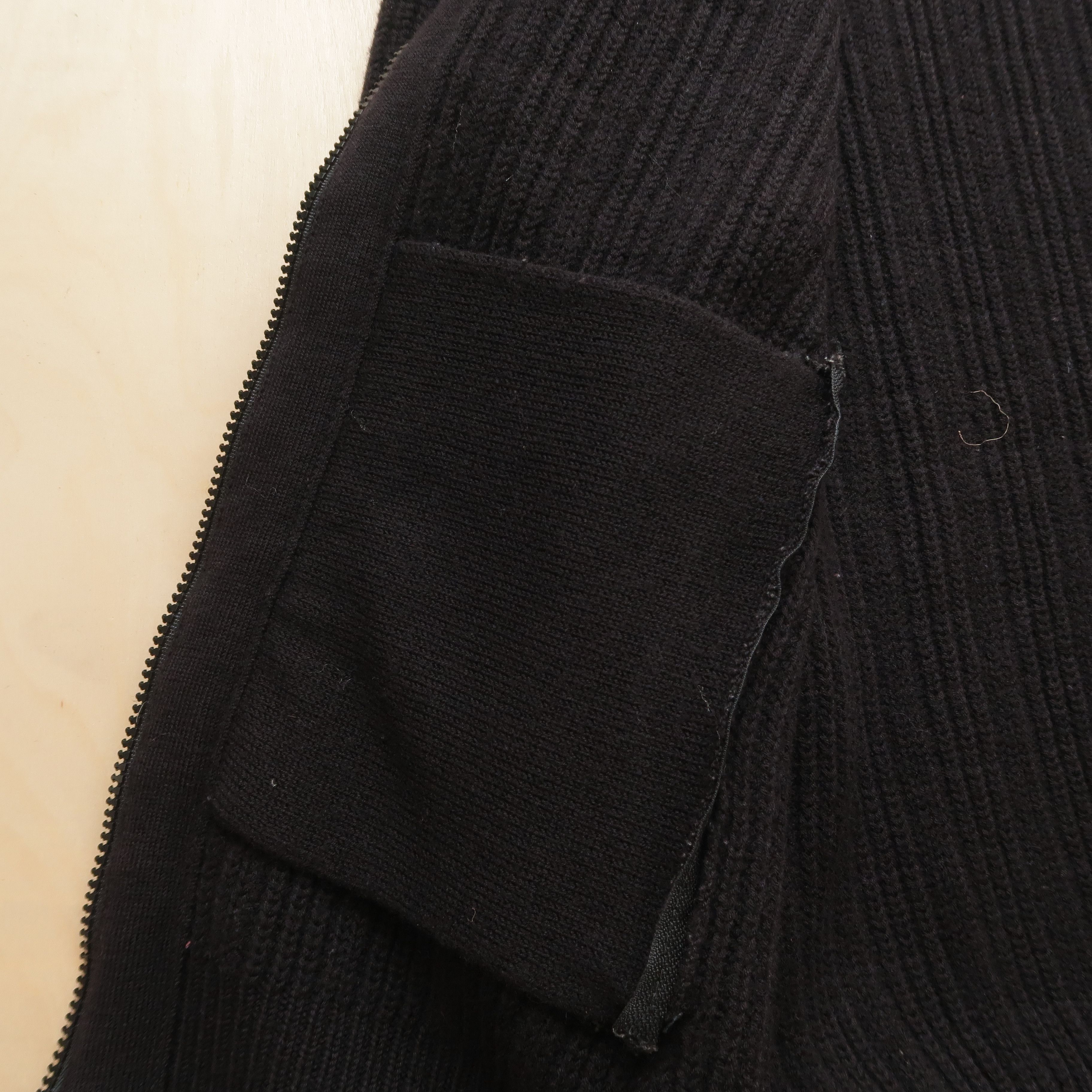 Ermenegildo Zegna × The Elder Statesman Ermenegildo Zegna Yachting Cable Square Knit Fuzzy Jacket Size US M / EU 48-50 / 2 - 13 Thumbnail