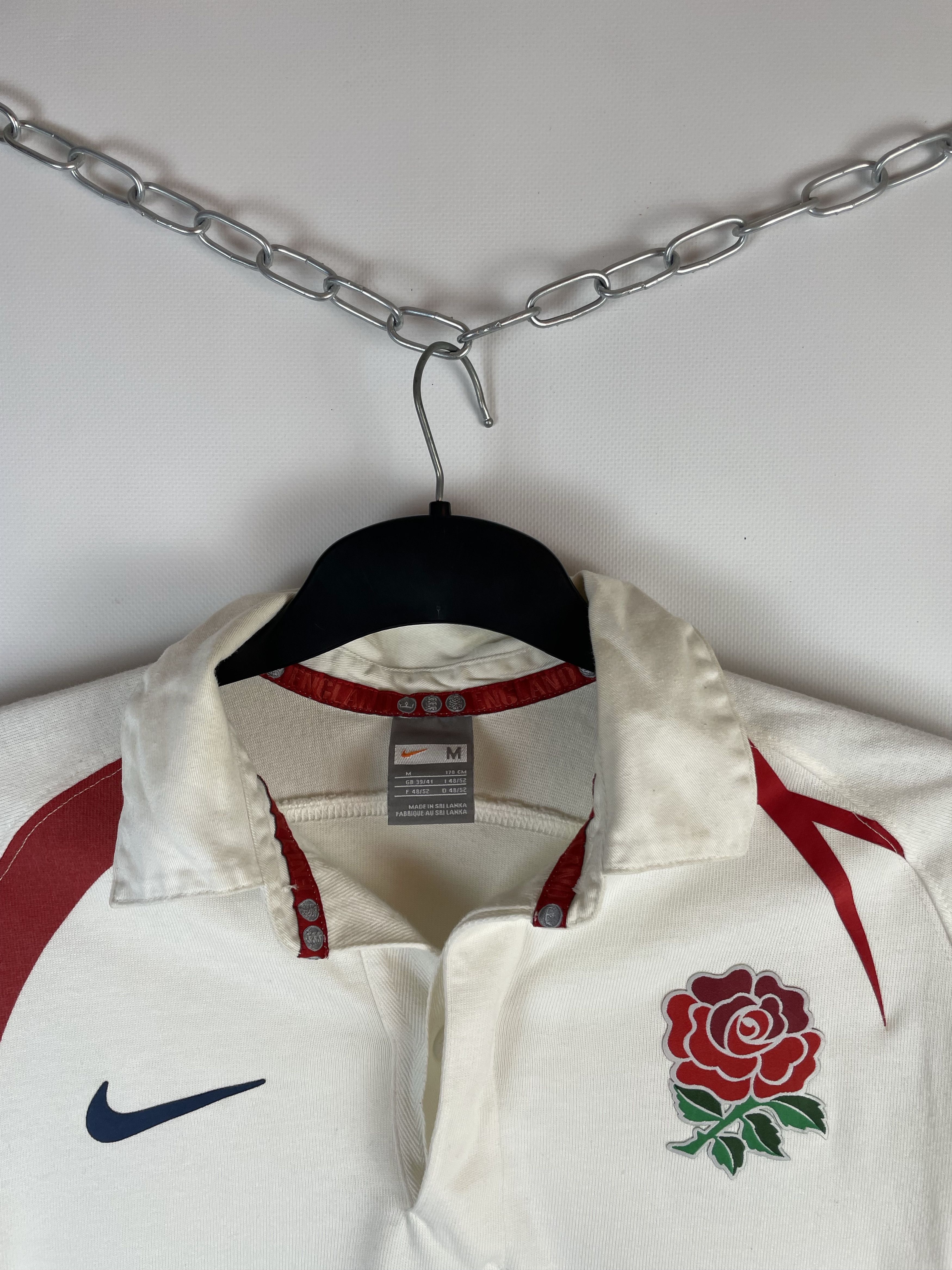 Nike Vintage England Rugby League Nike O2 Long-sleeve T-shirts Size US M / EU 48-50 / 2 - 5 Thumbnail