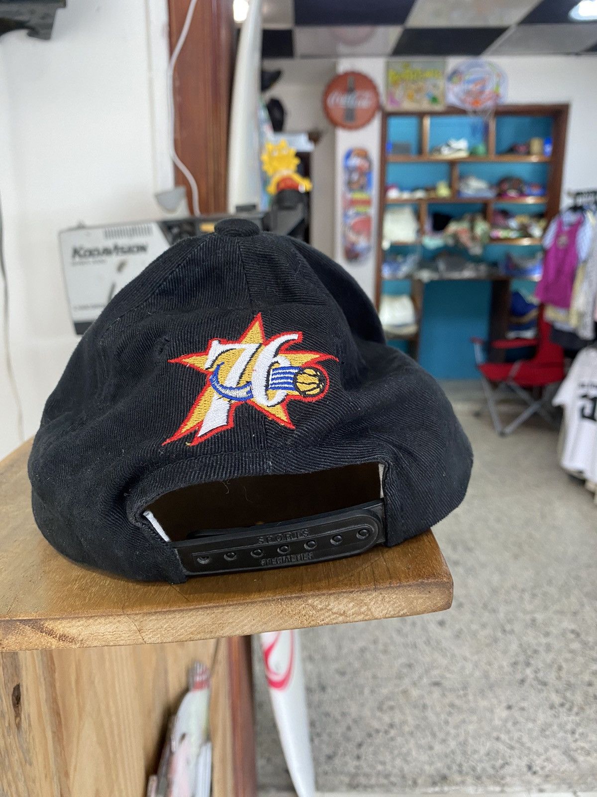 NBA × Sports Specialties × Vintage 76ers vintage hat sport specialties Size ONE SIZE - 4 Thumbnail
