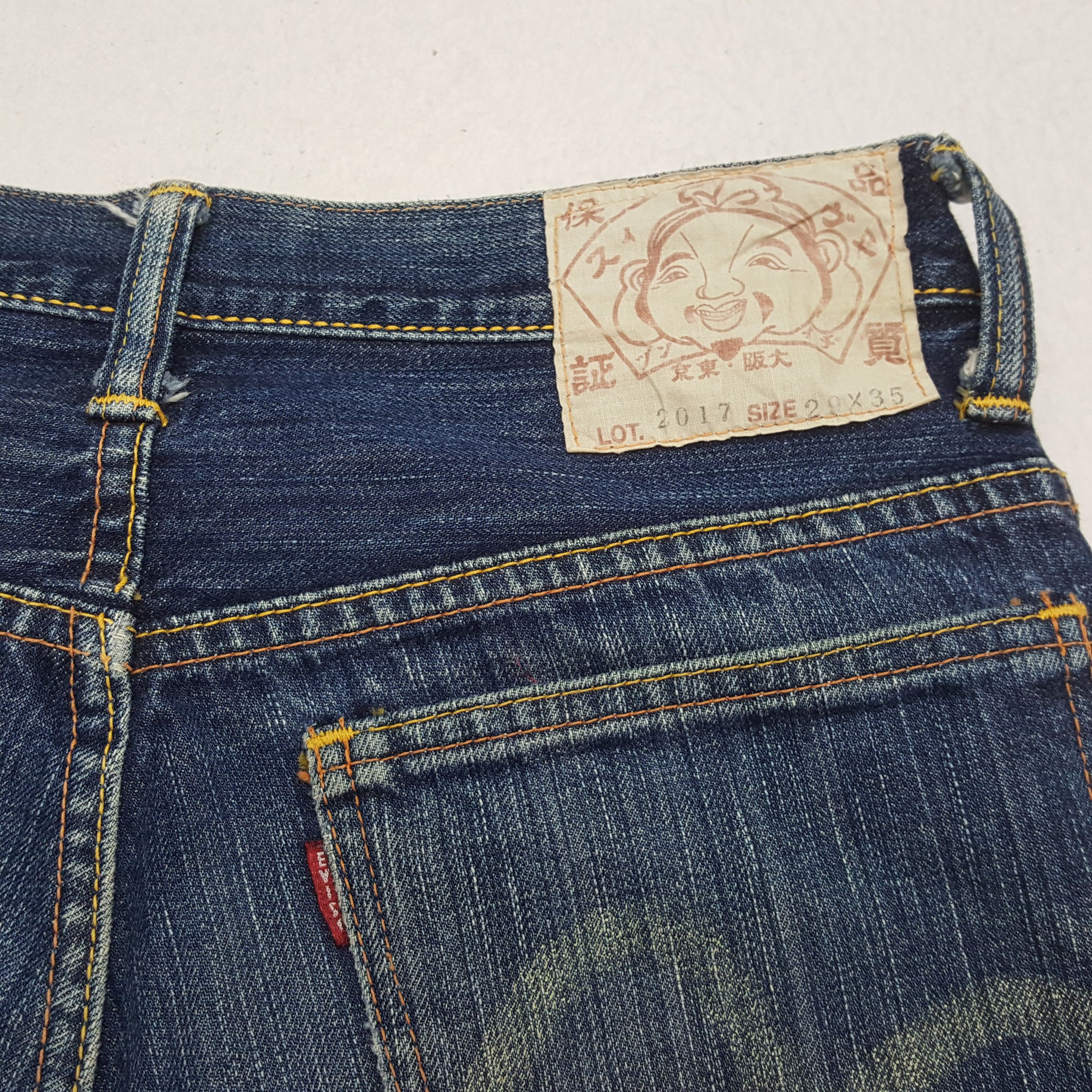 Evisu × Japanese Brand × Vintage Vintage EVISU Japanese Brand Daicock Custom Style Jean Size US 27 - 14 Thumbnail