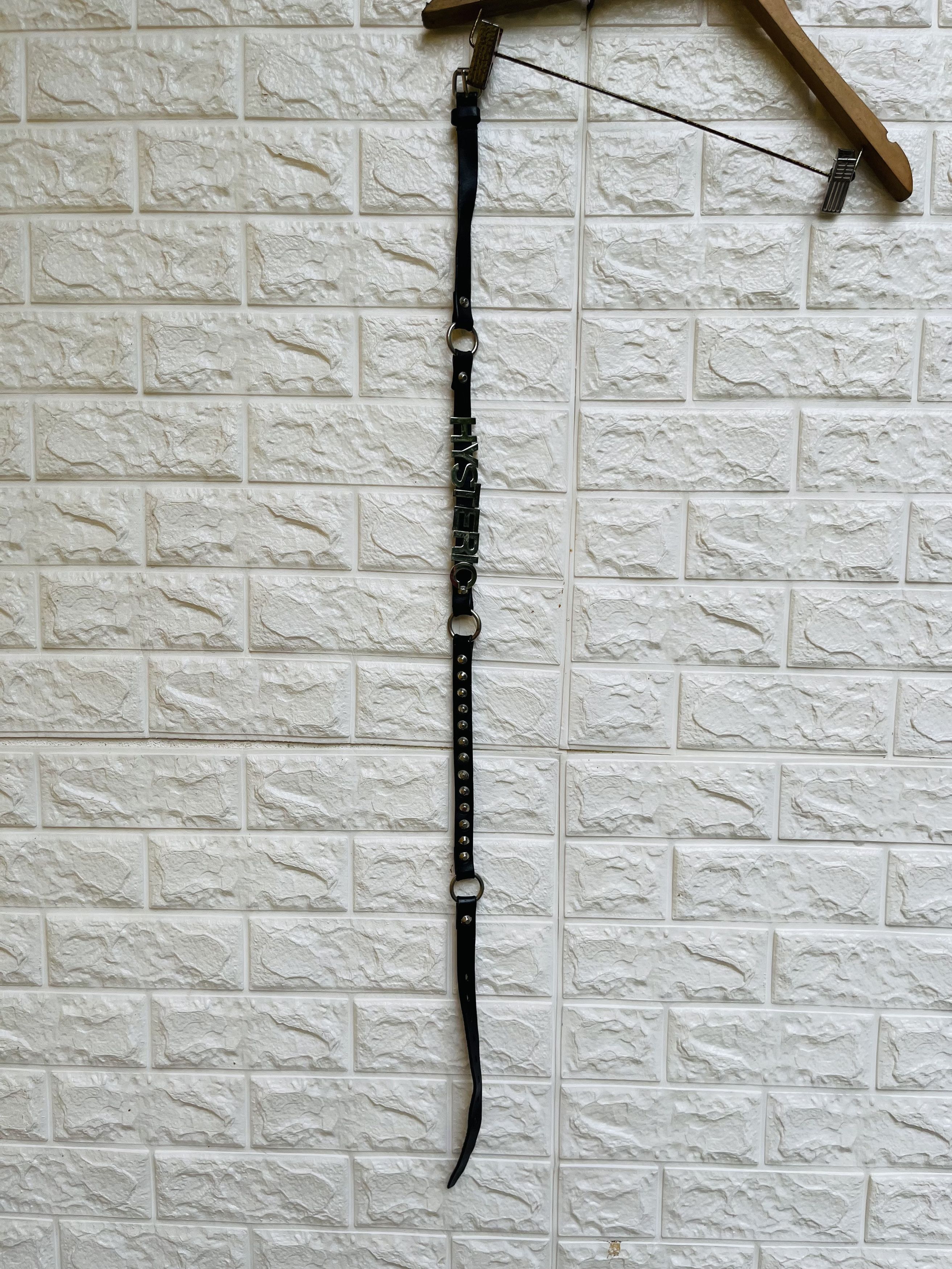 Hysteric Glamour Vintage Hysteric Glamour Leather Belt Japan Designer Fashion Size 40 - 7 Thumbnail