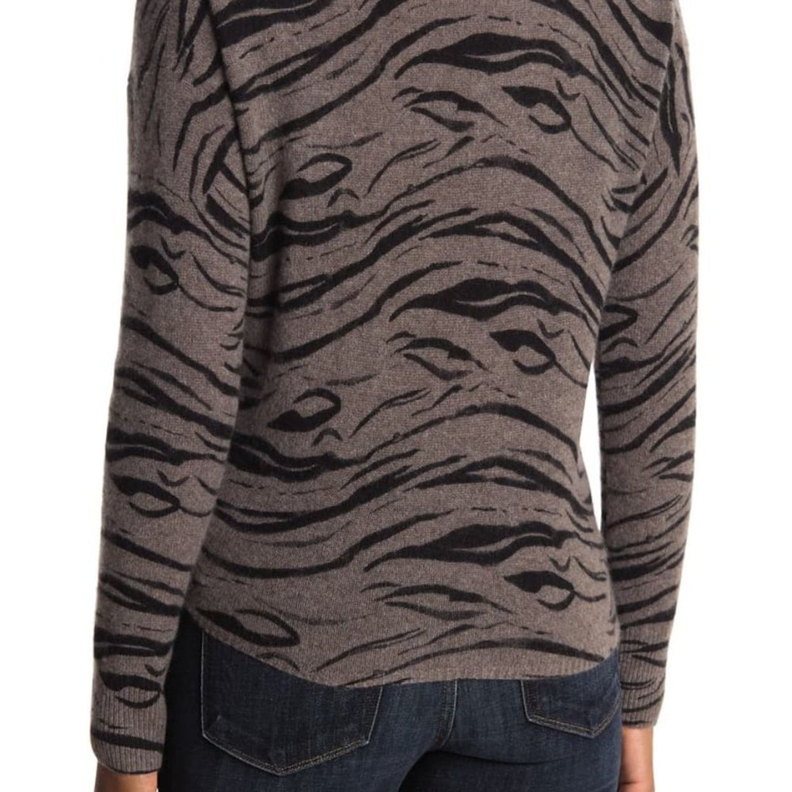 360Cashmere 360 Cashmere Tie Front Sweater T-Shirt Size M / US 6-8 / IT 42-44 - 5 Thumbnail