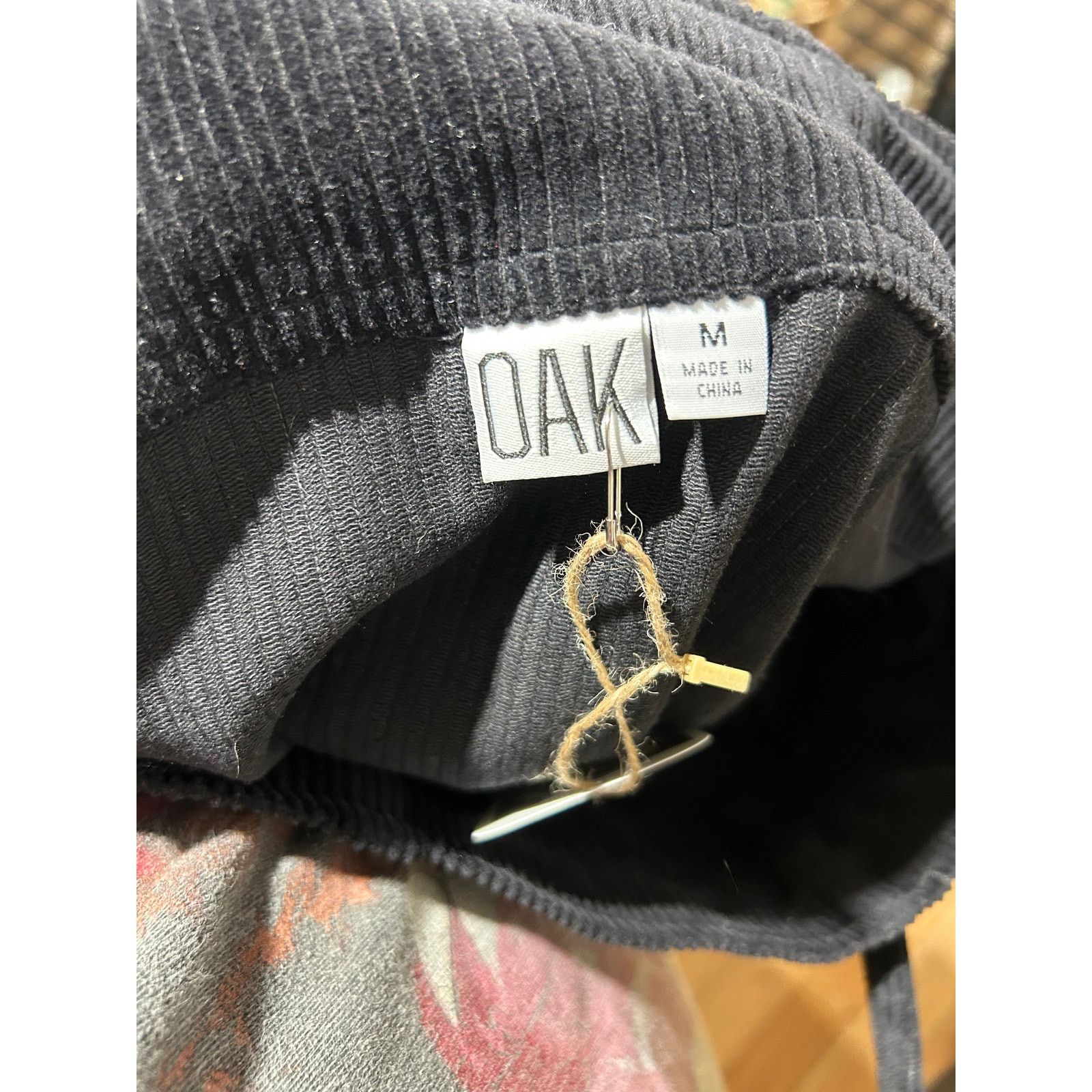 Other OAK CORDUROY BLACK DROP CROTCH PANTS MEDIUM Size US 38 / EU 54 - 4 Thumbnail