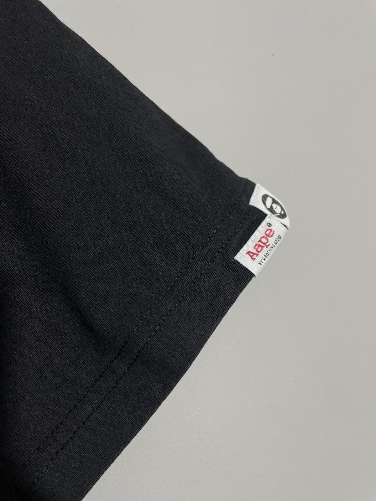 Aape × Bape Aape by a Bathing ape black logo tshirt size M Size US S / EU 44-46 / 1 - 7 Thumbnail