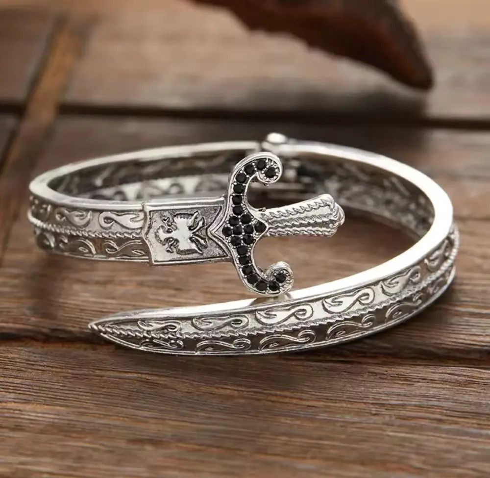 Jewelry Sword Shape Bracelet Size ONE SIZE - 5 Thumbnail