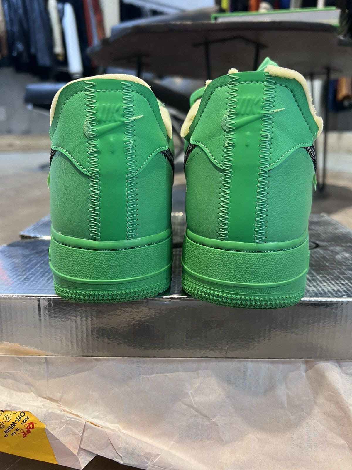 Nike × Off-White Nike x Off-White Air Force 1 Low Brooklyn Size US 11 / EU 44 - 9 Thumbnail