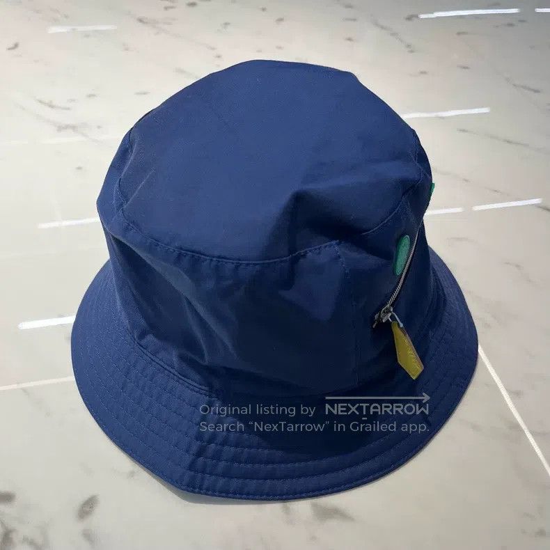 Hermes Hermes size 59 Blue robot smile fisherman hat Size ONE SIZE - 2 Thumbnail