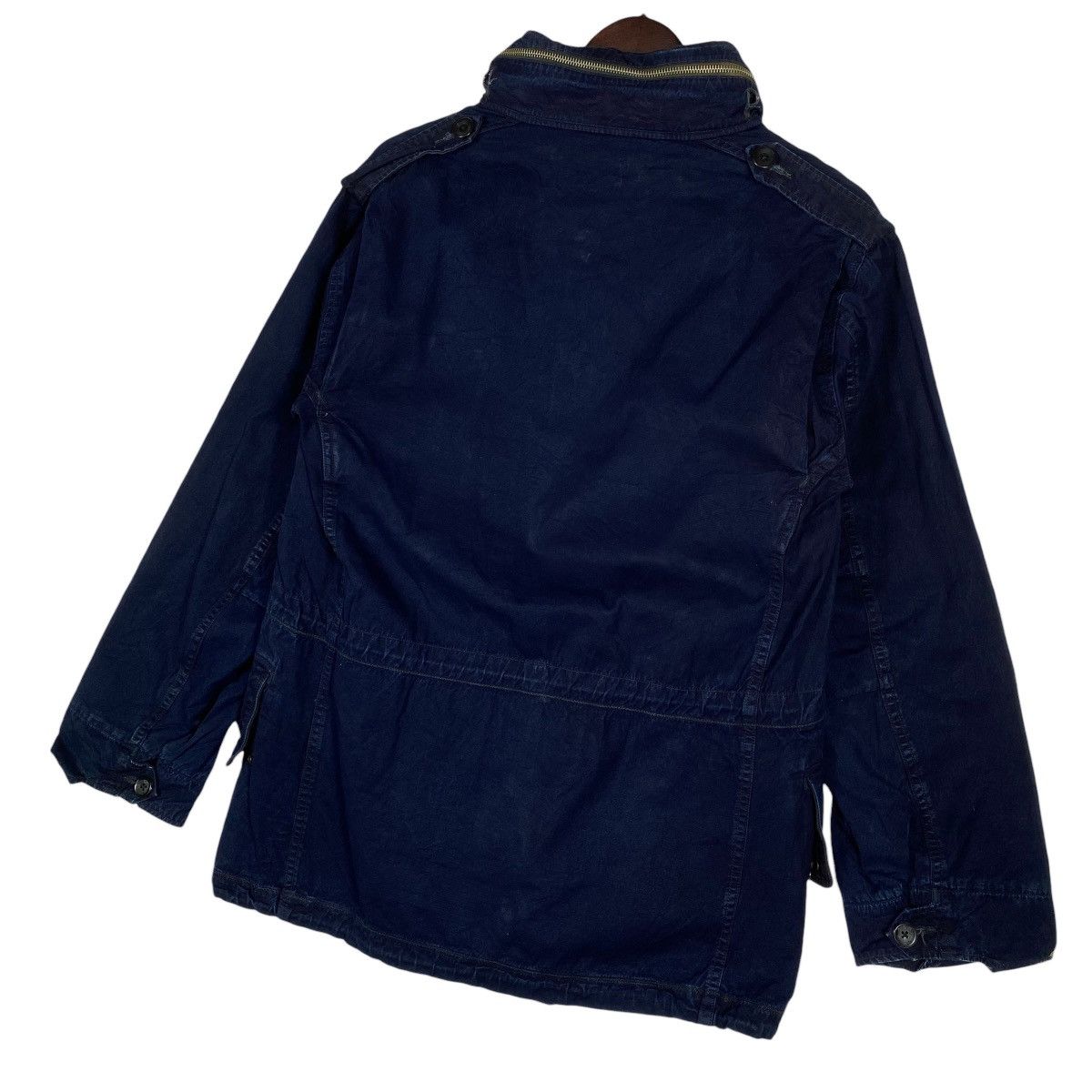 Kapital Vintage KAPITAL Japan Indigo Dye M-65 Field Jacket Size US M / EU 48-50 / 2 - 12 Thumbnail