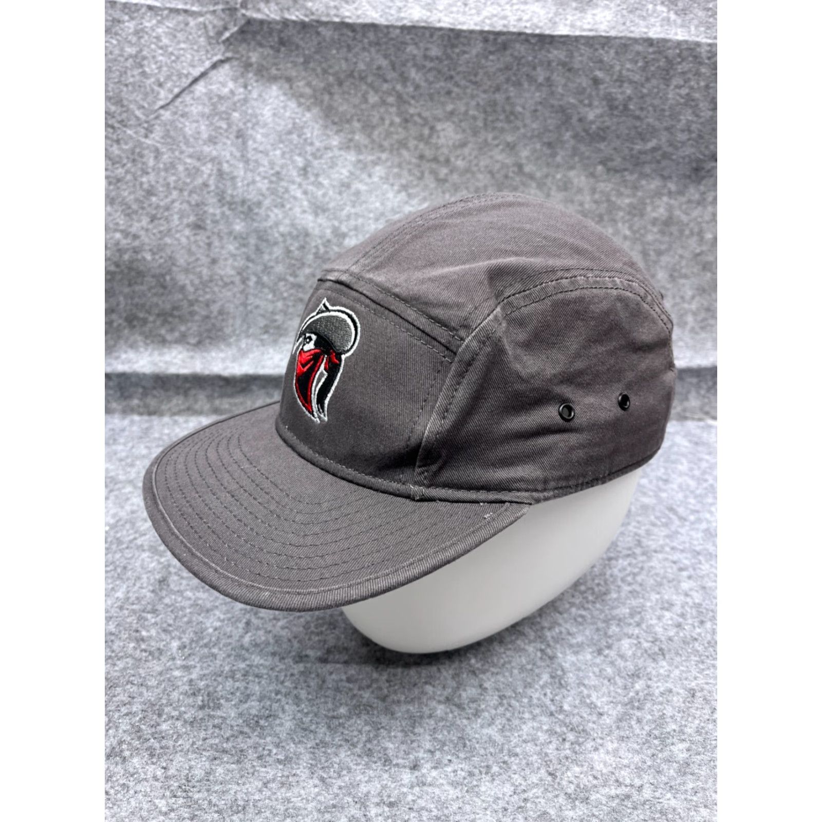 Vintage Otto Denver Bandits Hat Cap 5 Panel Adult Gray Cotton Adjustable Football Logo Womens Mens - One Size Gray Football Cap Size ONE SIZE - 4 Thumbnail