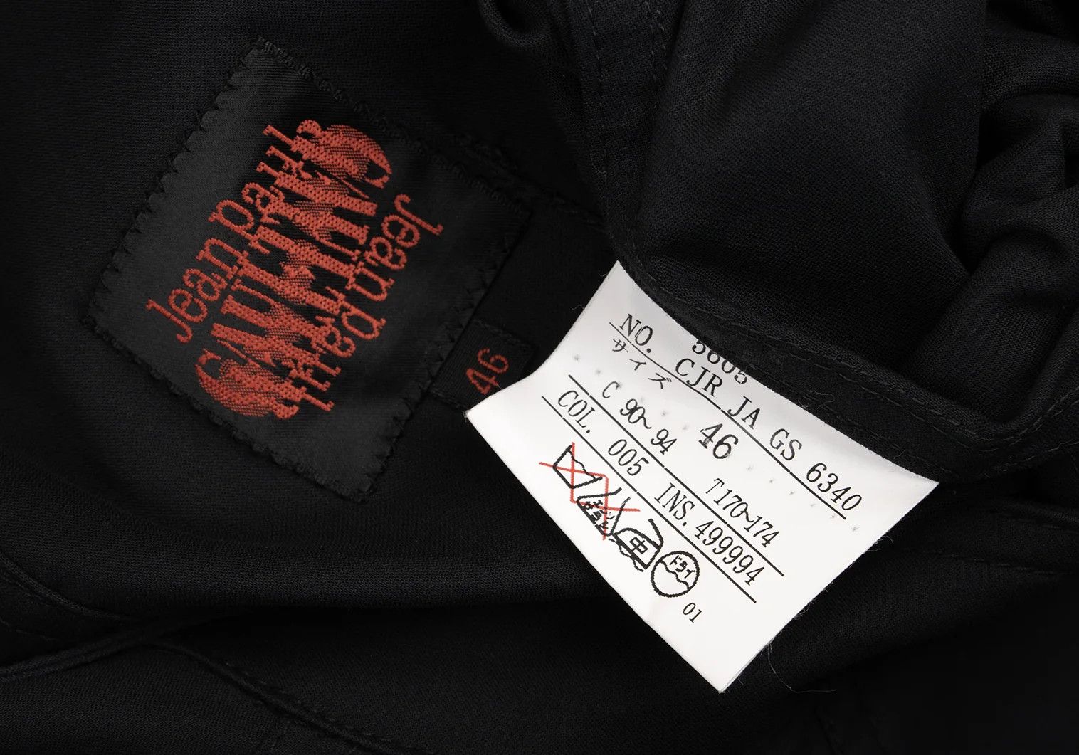 Jean Paul Gaultier Cotton Military Jacket in Black Size 46 Size US S / EU 44-46 / 1 - 17 Thumbnail