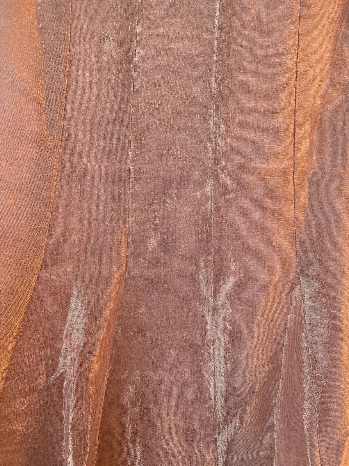 Other Wedding Wear Peach Organza Anarkali Pakistani Dress Size L Size L / US 10 / IT 46 - 10 Thumbnail