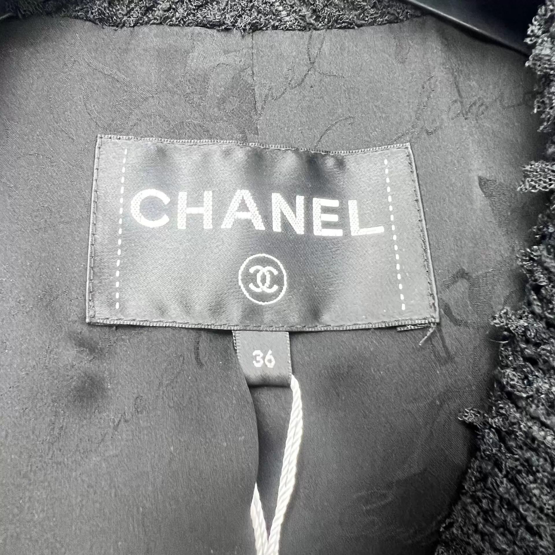 Chanel Chanel Soft Wool Jacket Black 36 Size XS / US 0-2 / IT 36-38 - 3 Thumbnail