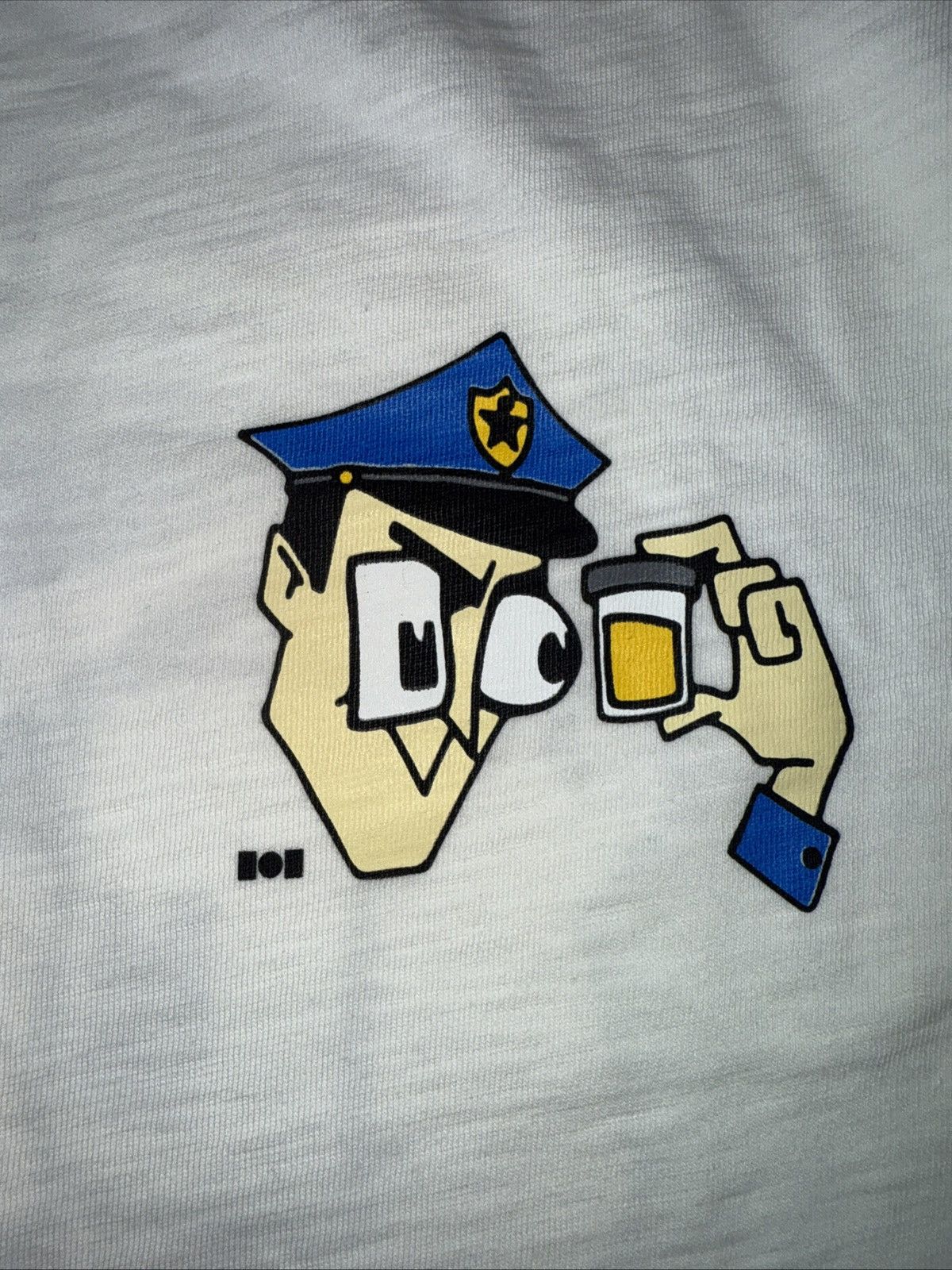 Nahmias Nahmias Drug Test Printed White Tshirt Size M NWT Size US M / EU 48-50 / 2 - 3 Thumbnail