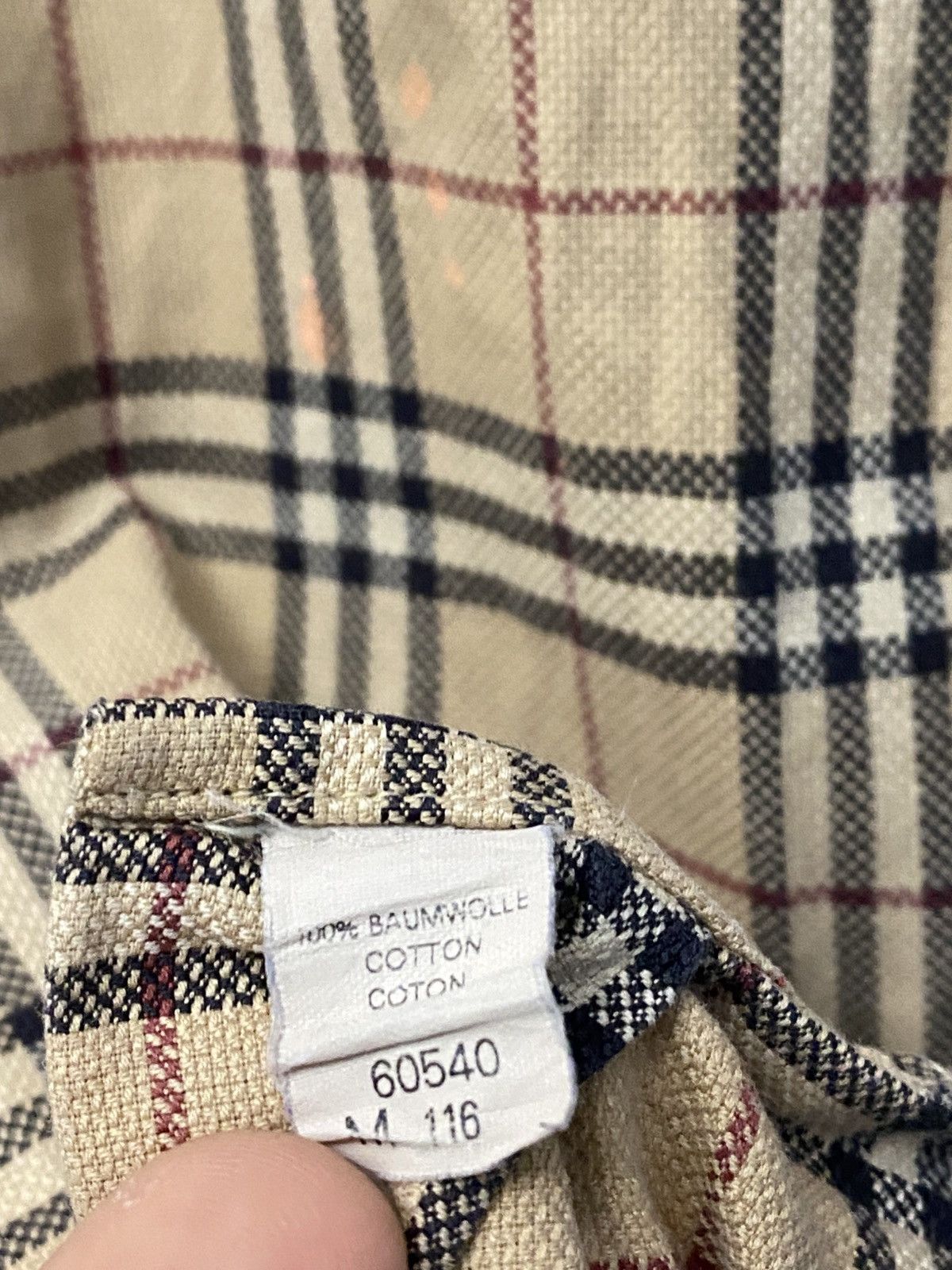 Burberry × Designer Burberry London Shirt Nova Check Luxury Size US M / EU 48-50 / 2 - 4 Thumbnail