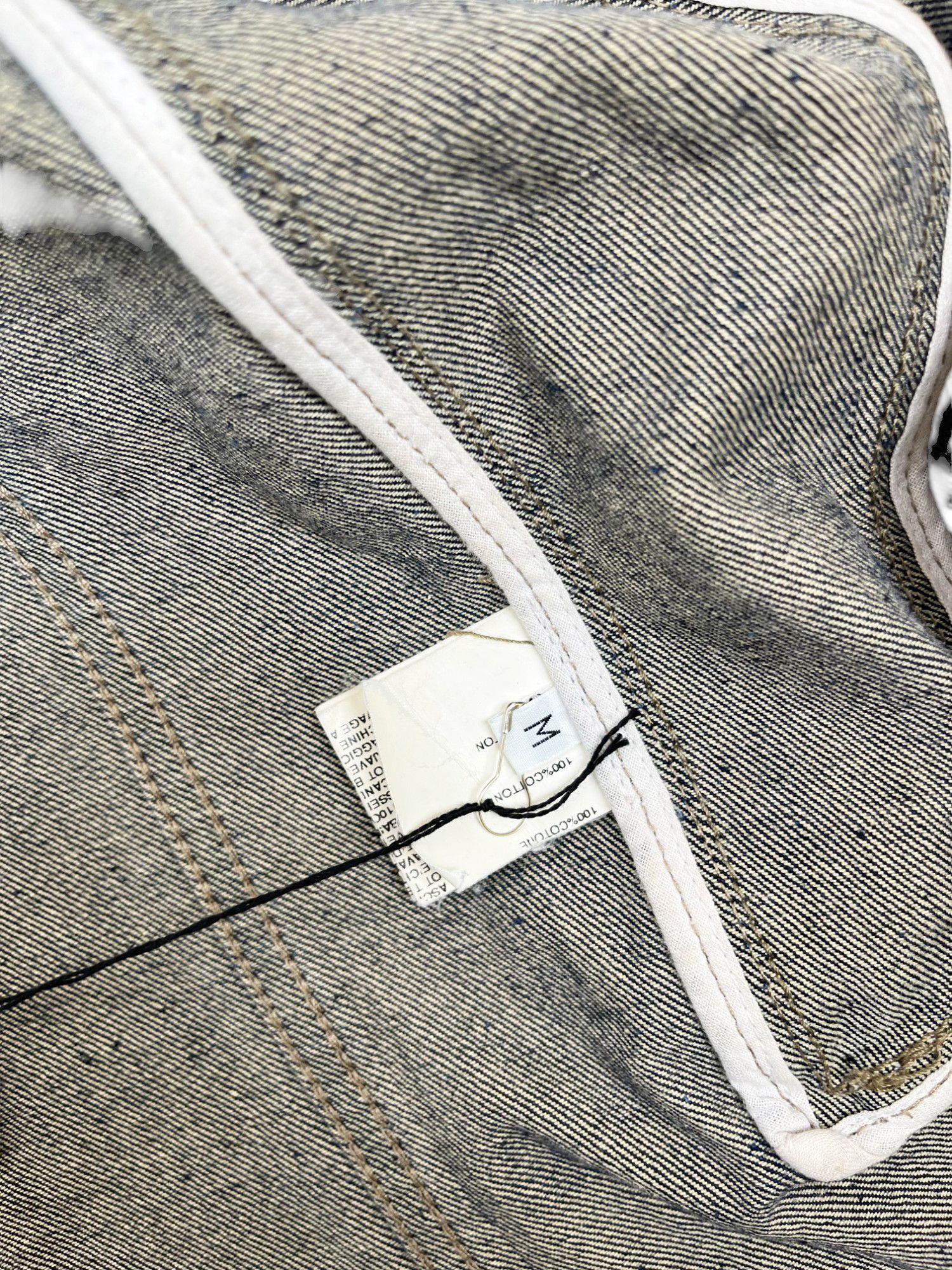 Rick Owens DRKSHDW 2000's Denim Cropped Jacket Size US M / EU 48-50 / 2 - 10 Thumbnail