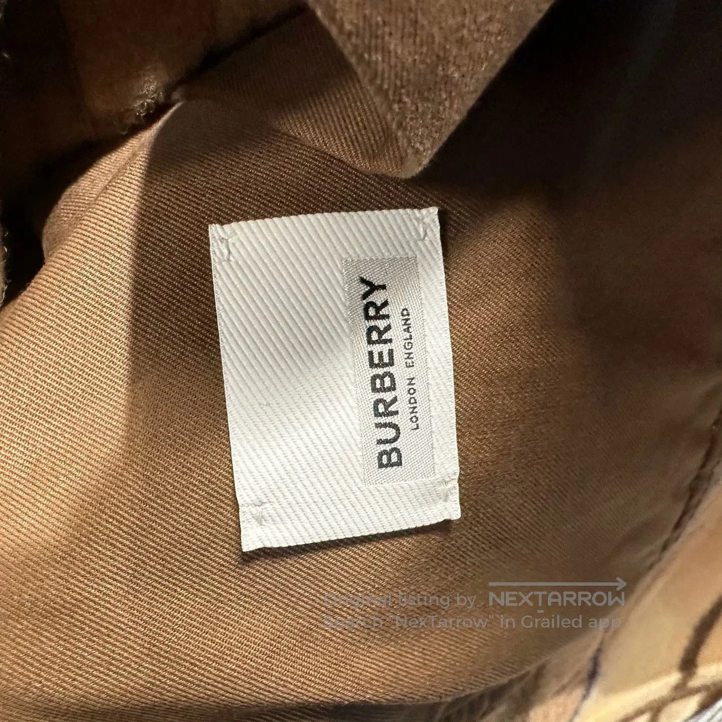 Burberry Burberry Beige Brown Striped Wool Coat. Size S / US 4 / IT 40 - 4 Thumbnail