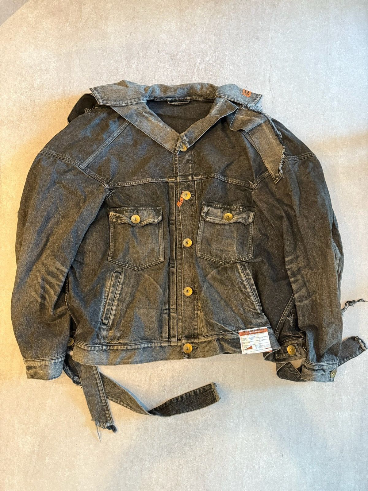 Maison MIHARA YASUHIRO MMY Denim Trucker Size US M / EU 48-50 / 2 - 1 Thumbnail