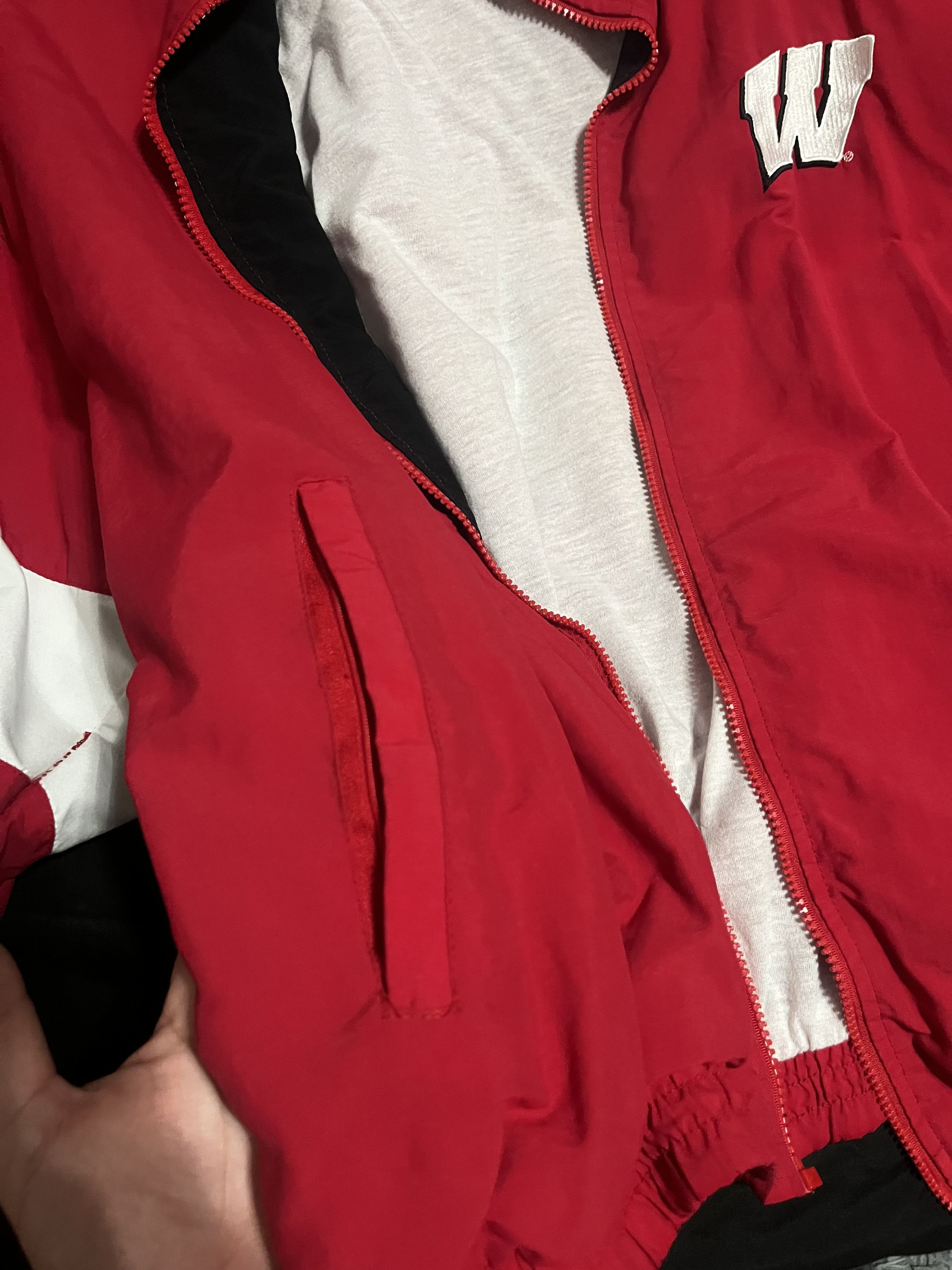 Vintage Reebok X Wisconsin Coat (90s -2000s) Size US XL / EU 56 / 4 - 4 Thumbnail