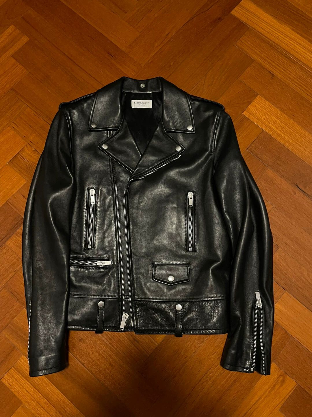 Saint Laurent Paris Saint Laurent Paris L01 motorcycle jacket Size US M / EU 48-50 / 2 - 1 Thumbnail