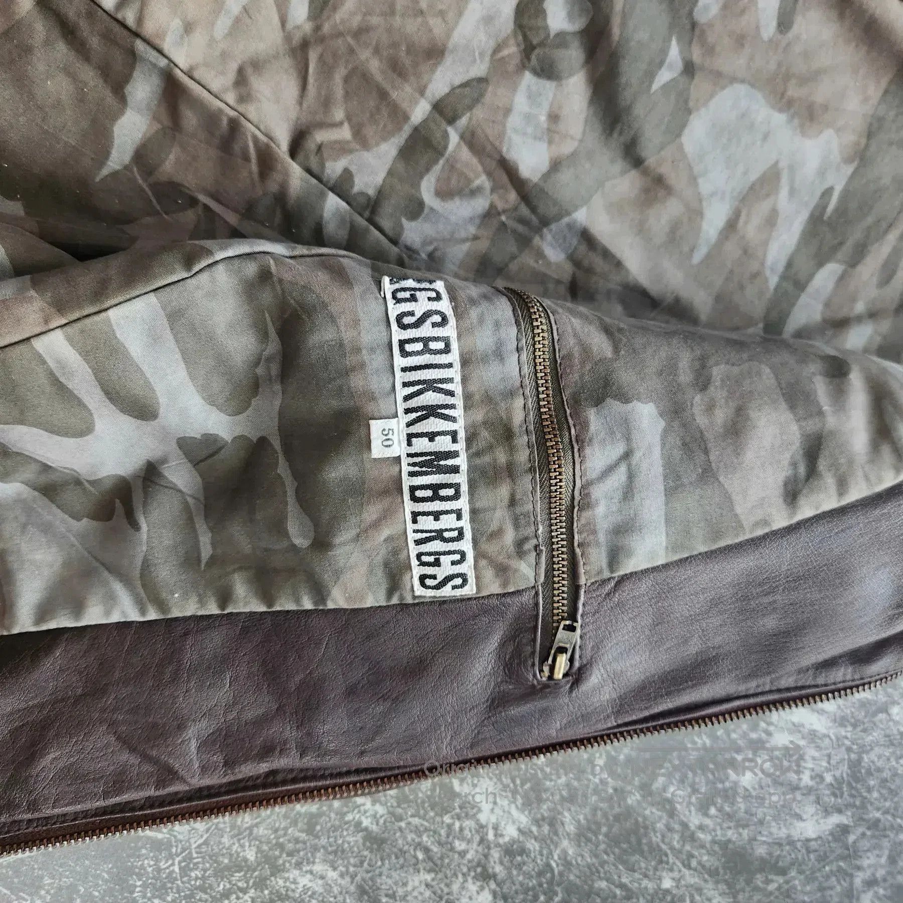 Dirk Bikkembergs Dirk Bikkembergs Bomber Leather Jacket. Size US M / EU 48-50 / 2 - 7 Thumbnail