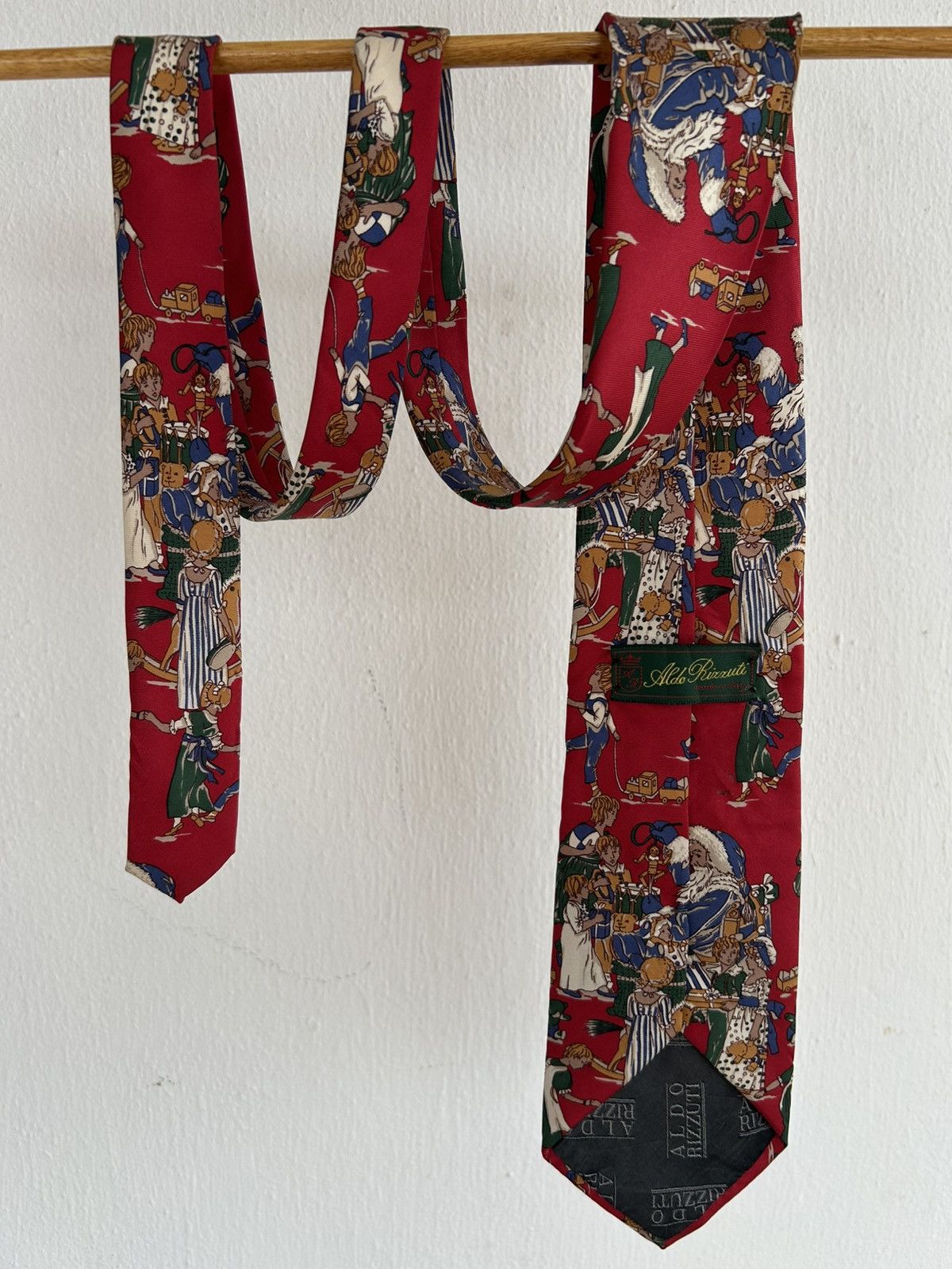 Aldo Aldo Rirruti Italy Vintage Tie Size ONE SIZE - 4 Thumbnail