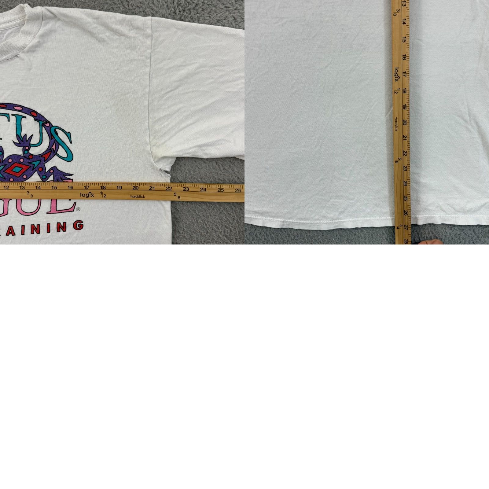 Vintage VINTAGE Miller Cactus League Shirt Men Large MLB 90s Short Sleeve Crew Neck White Cotton Logo 90s Sports Mens Size US L / EU 52-54 / 3 - 8 Thumbnail