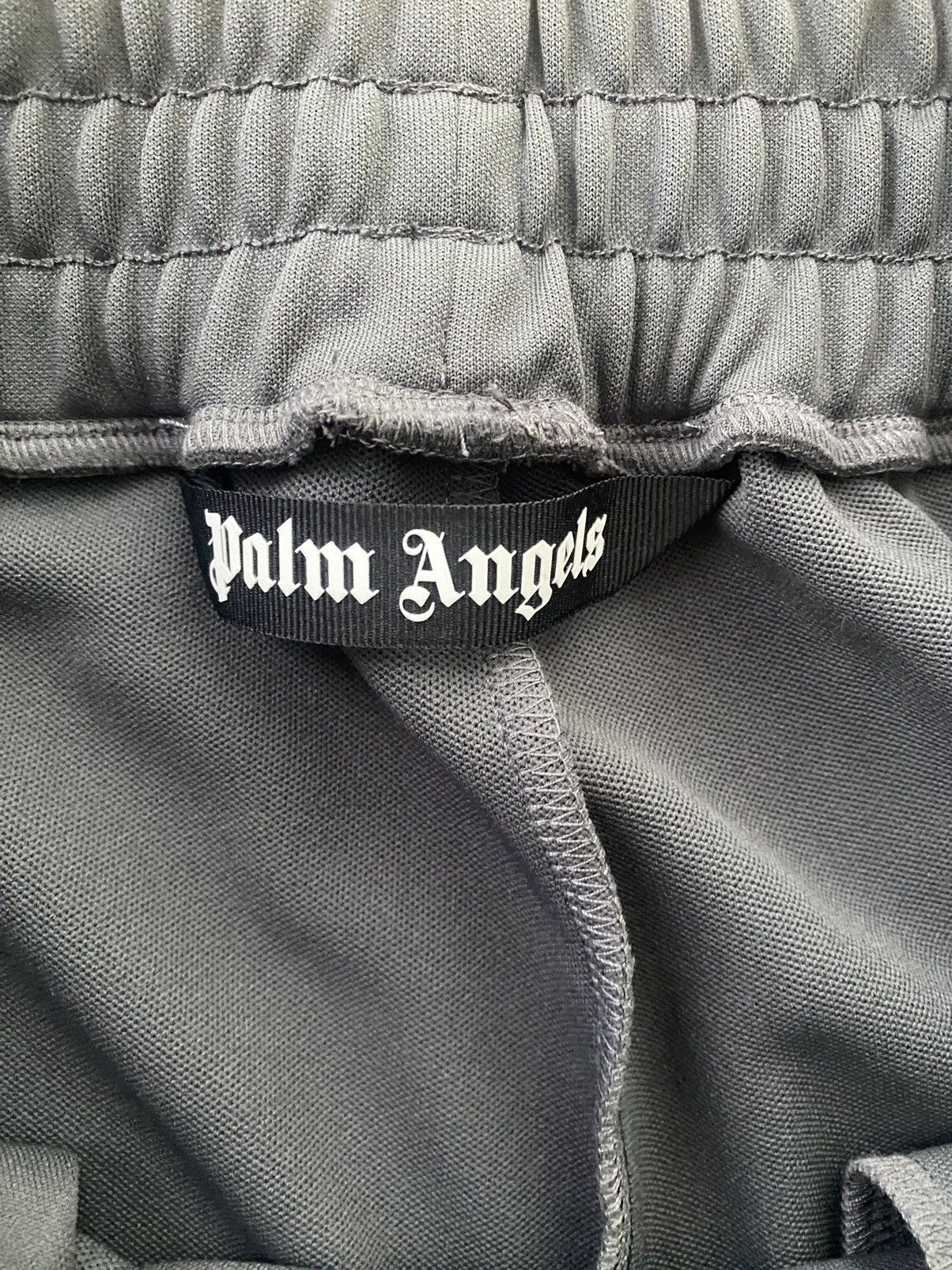 Palm Angels PALM ANGELS GREY TRACK SHORTS Size US 34 / EU 50 - 4 Thumbnail