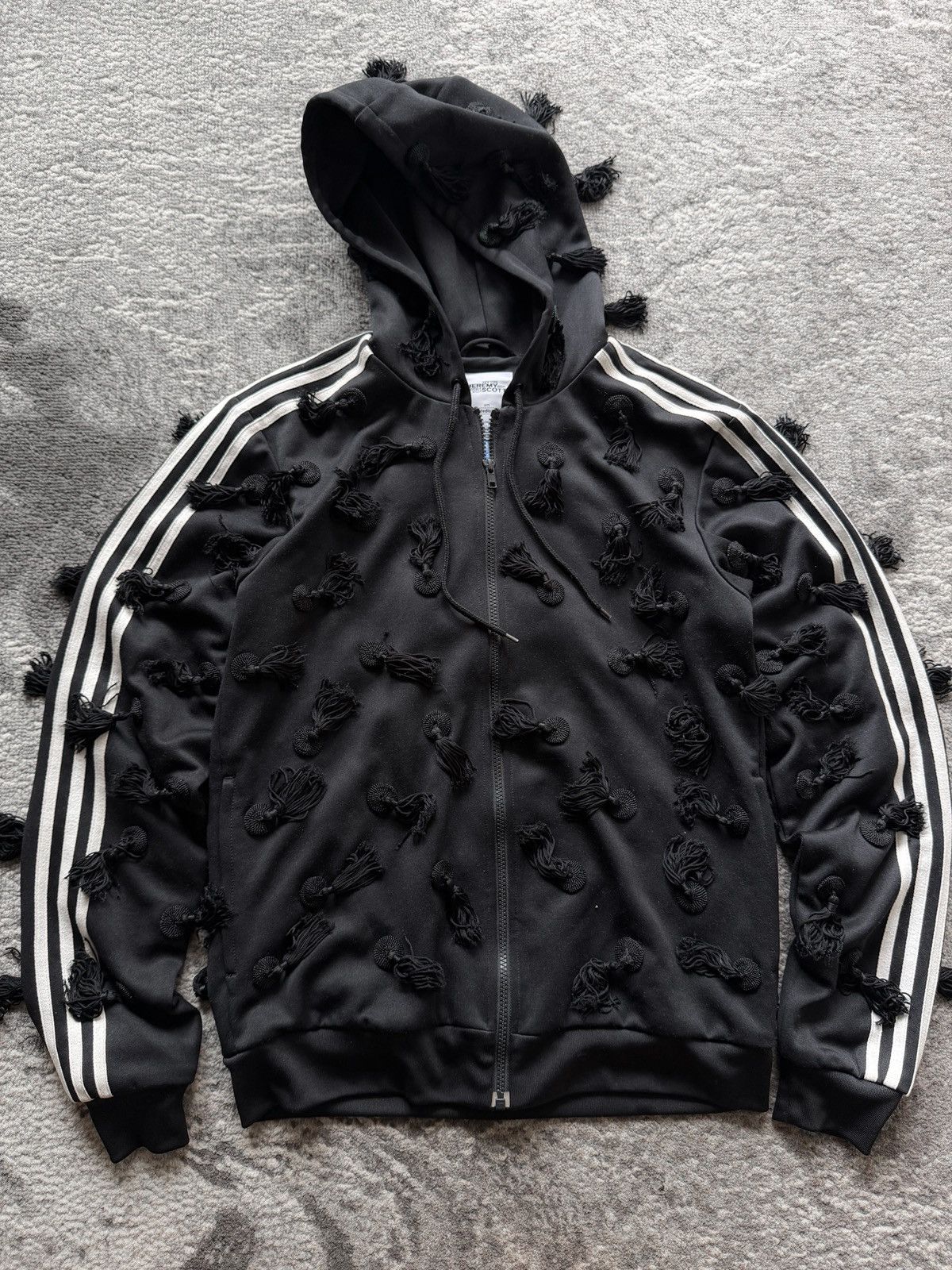 Adidas × Jeremy Scott LASTDROP 👌🏼 Adidas x Jeremy Scott JS Tassel Tracksuit Jacket Size US M / EU 48-50 / 2 - 6 Thumbnail