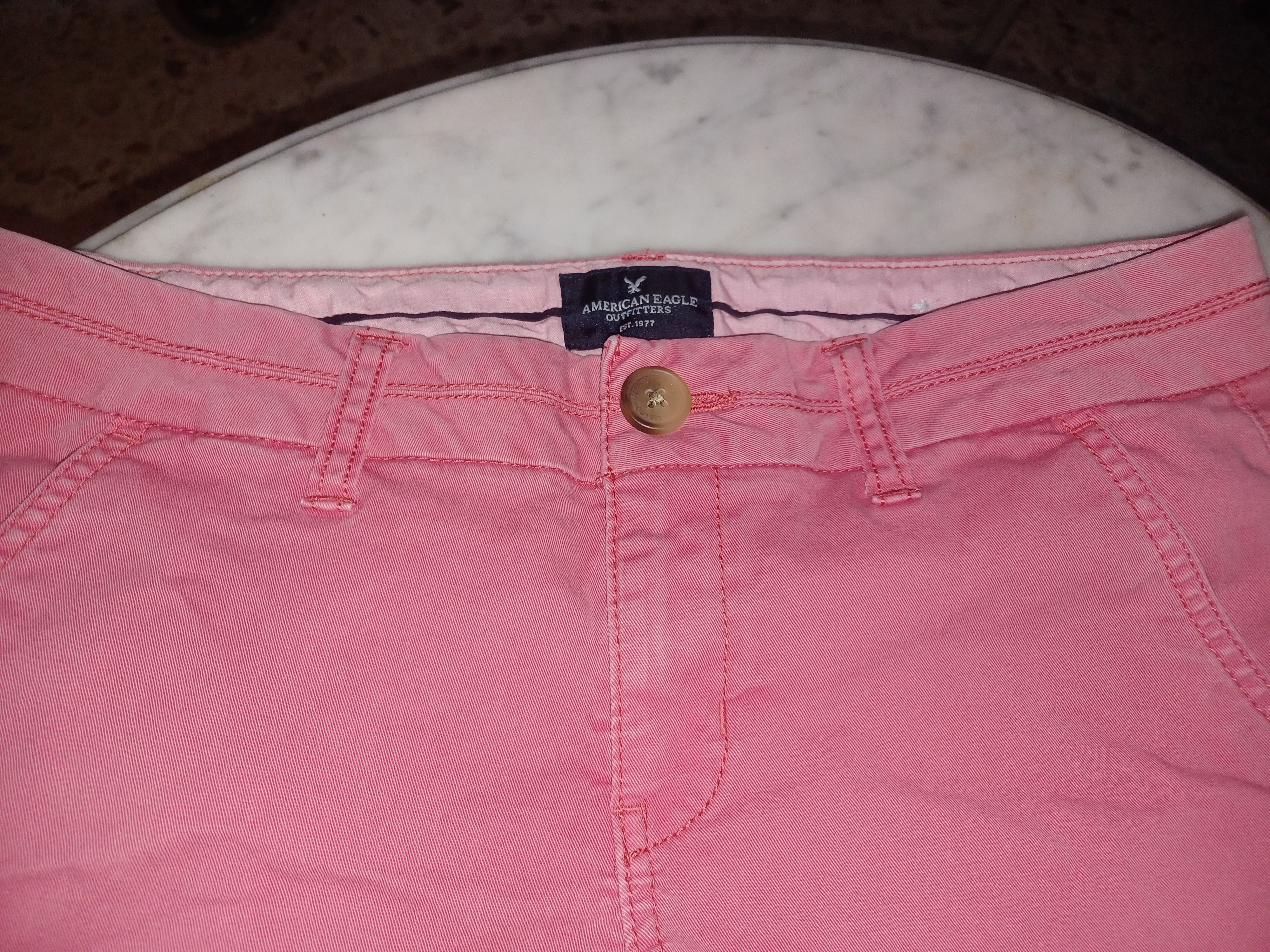 American Eagle Outfitters American Eagle Outfitters Women's Shorts SZ 2 Pink Size 26" / US 2 / IT 38 - 2 Thumbnail