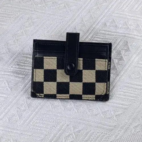 Other Canvas Snap Closure Small Wallet,Bifold Credit Card Holder Size ONE SIZE - 3 Thumbnail