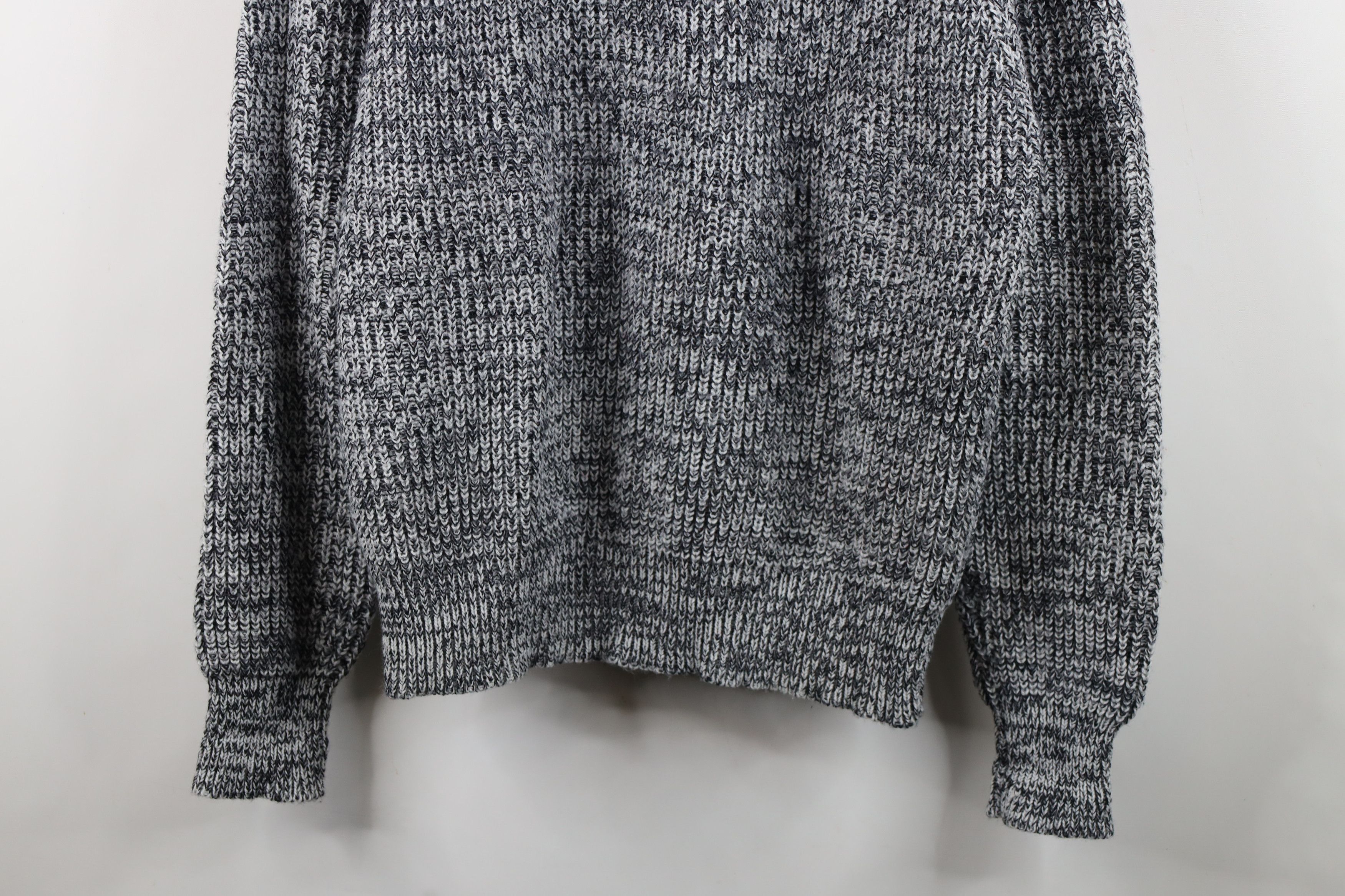 Vintage Vintage 90s Streetwear Chunky Ribbed Knit Crewneck Sweater Size US XL / EU 56 / 4 - 3 Thumbnail
