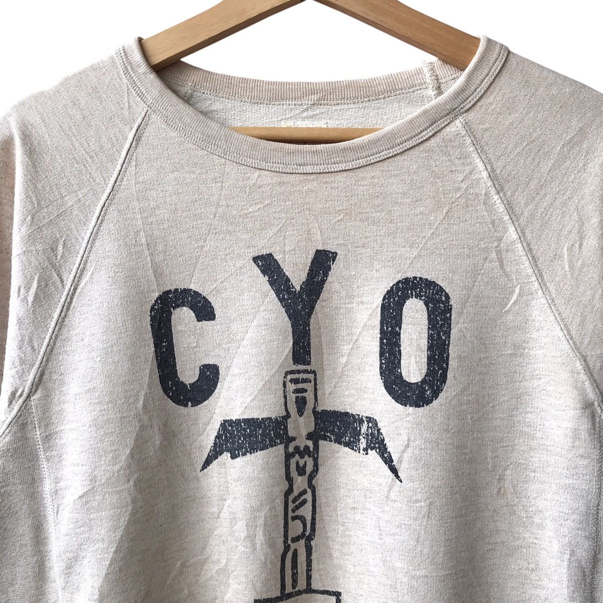 BARNS OUTFITTERS × Japanese Brand Barns Outfitters Japan CYO Camp Native Crewneck Sweatshirt Size US M / EU 48-50 / 2 - 3 Thumbnail
