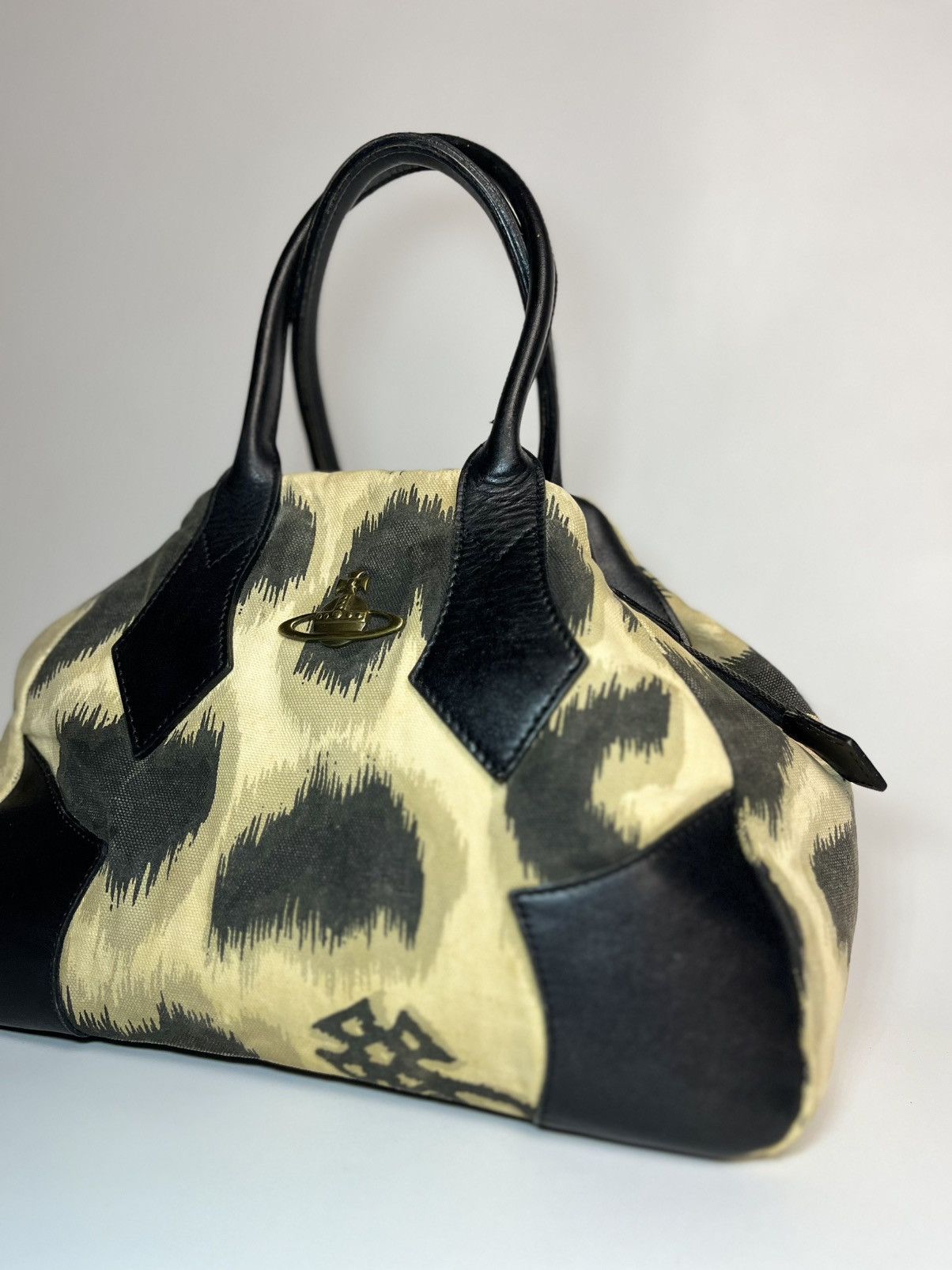 Vivienne Westwood Vivienne Westwood Safari in Black & White Medium Yasmin Bag Size ONE SIZE - 2 Thumbnail