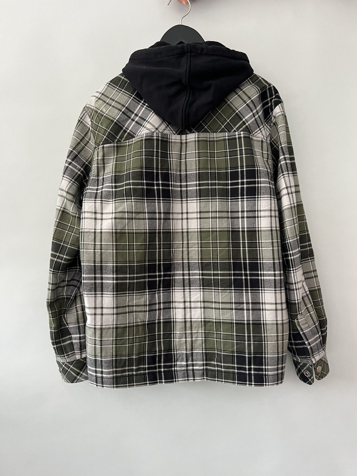 Acne Studios Acne Studios Checked Hooded Jacket Size US S / EU 44-46 / 1 - 6 Thumbnail