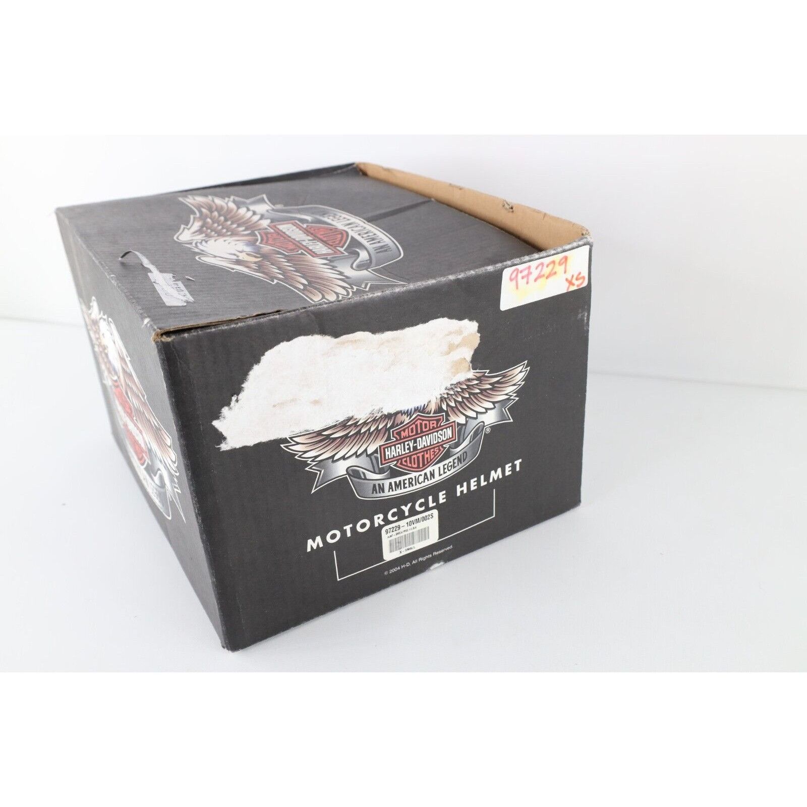 Harley Davidson × Vintage Deadstock Vintage Y2K 2004 Harley Davidson Skull Helmet Size ONE SIZE - 10 Thumbnail