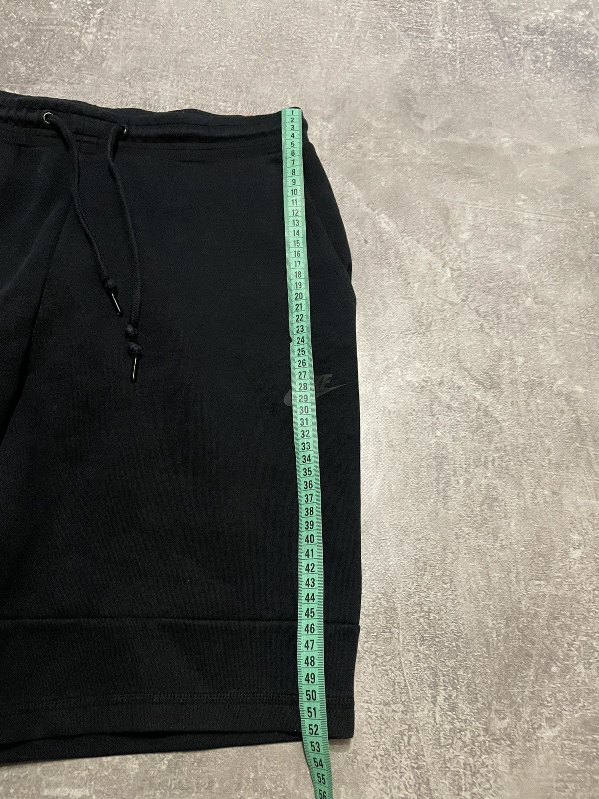 Nike Vintage Nike Tech Fleece Black Sweet Shorts Size M Size US 32 / EU 48 - 17 Thumbnail