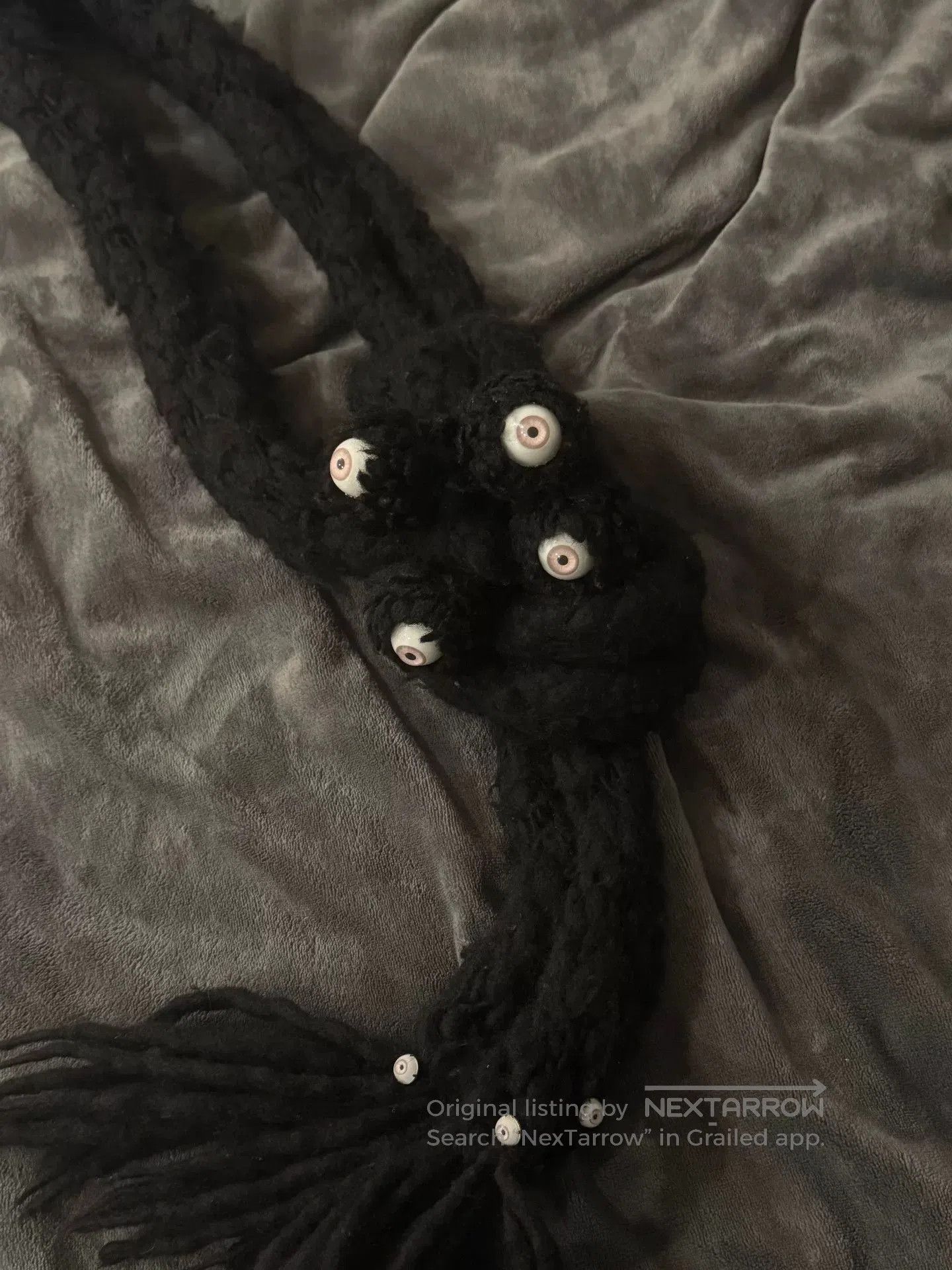 Undercover Undercover 05SS But Beautiful Eye Wool Scarf. Size ONE SIZE - 4 Thumbnail
