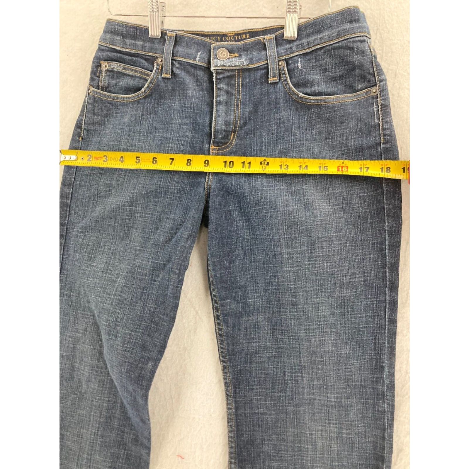 Juicy Couture VINTAGE Juicy Couture Jeans Womens 30 Bootcut Denim Blue Made In USA Size 30" / US 8 / IT 44 - 3 Thumbnail