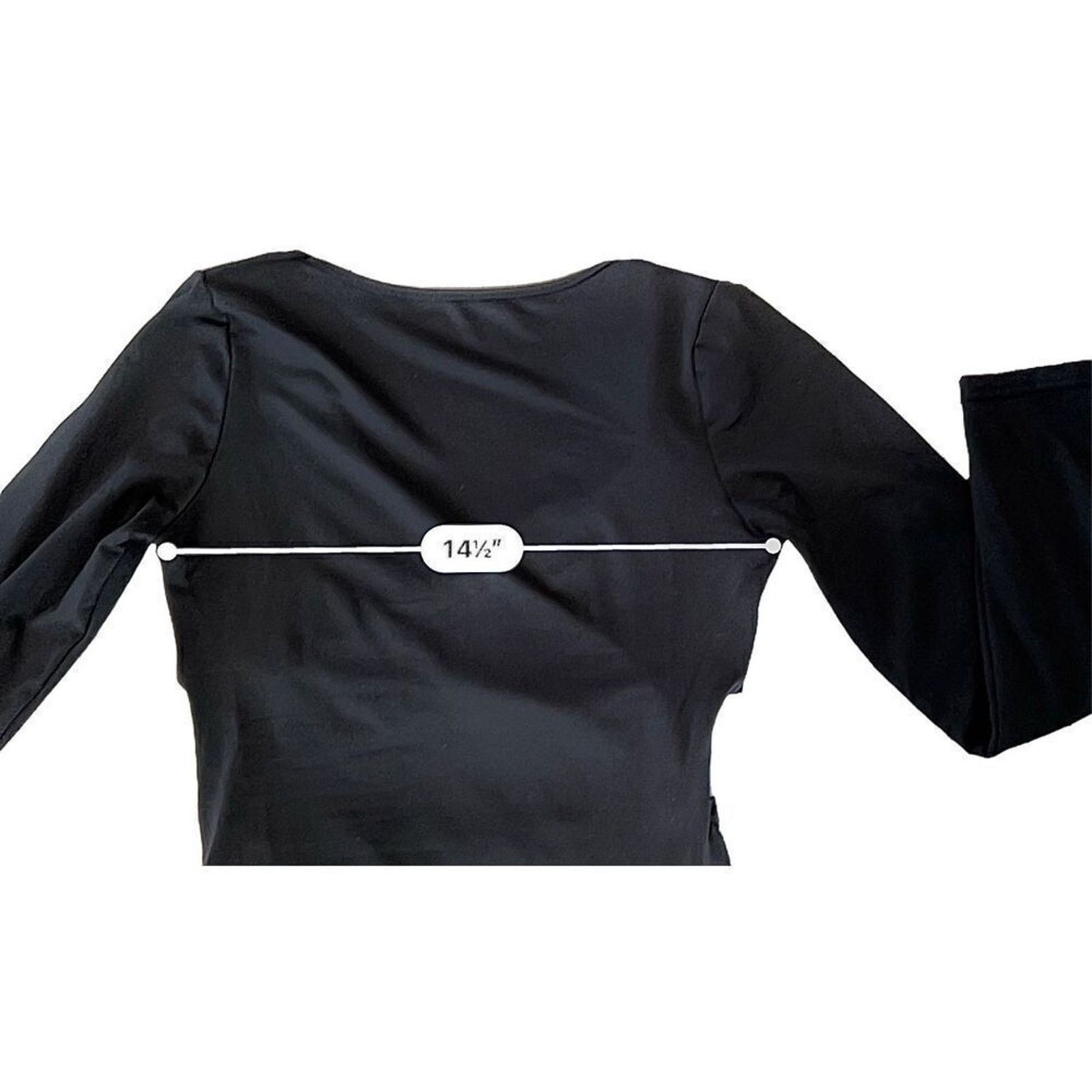 Other The Nadia Black Y2K Reversible Bodycon Dress MEDIUM Sexy Size M / US 6-8 / IT 42-44 - 6 Thumbnail