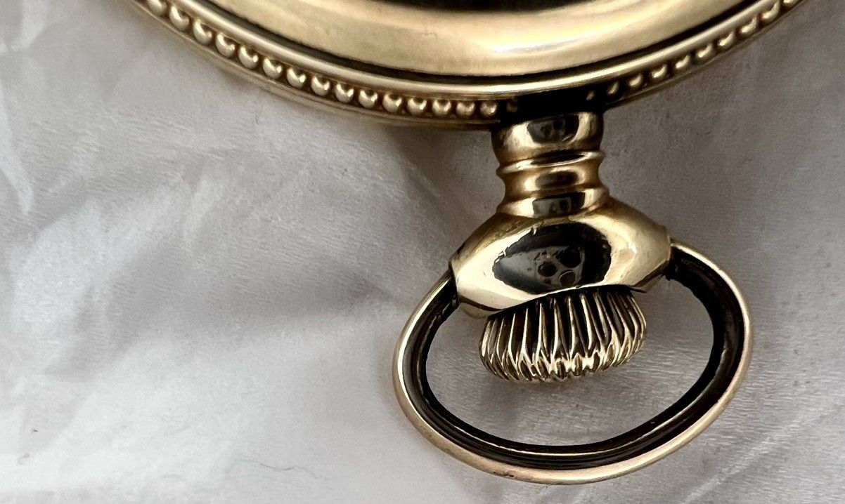 Elgin National Watch Company Freemason Dial 7 Jewel Pocket Watch Vintage 1918 GF Case Size ONE SIZE - 5 Thumbnail