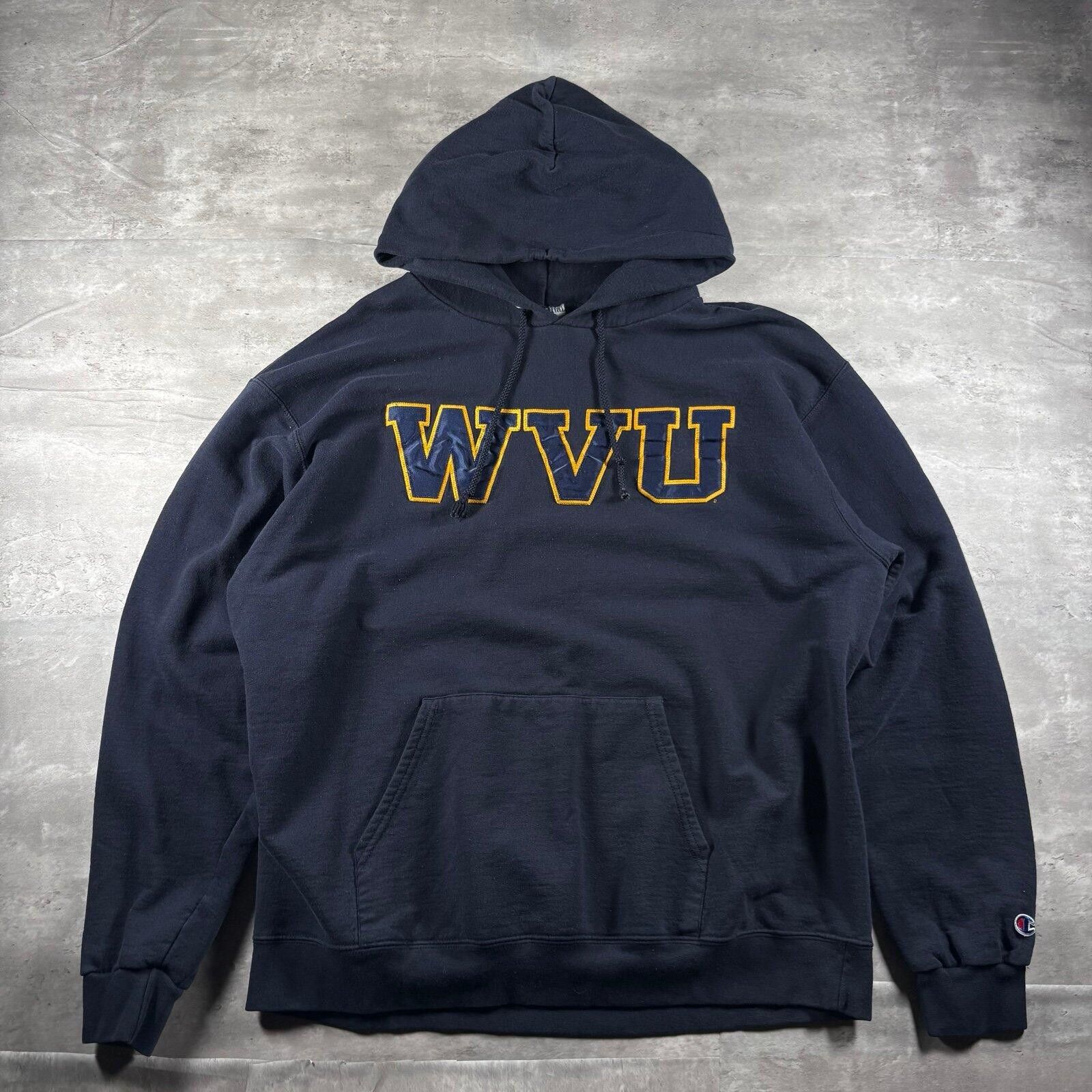 Russell Athletic Vintage 90s West Virginia hoodie Size US XL / EU 56 / 4 - 5 Thumbnail