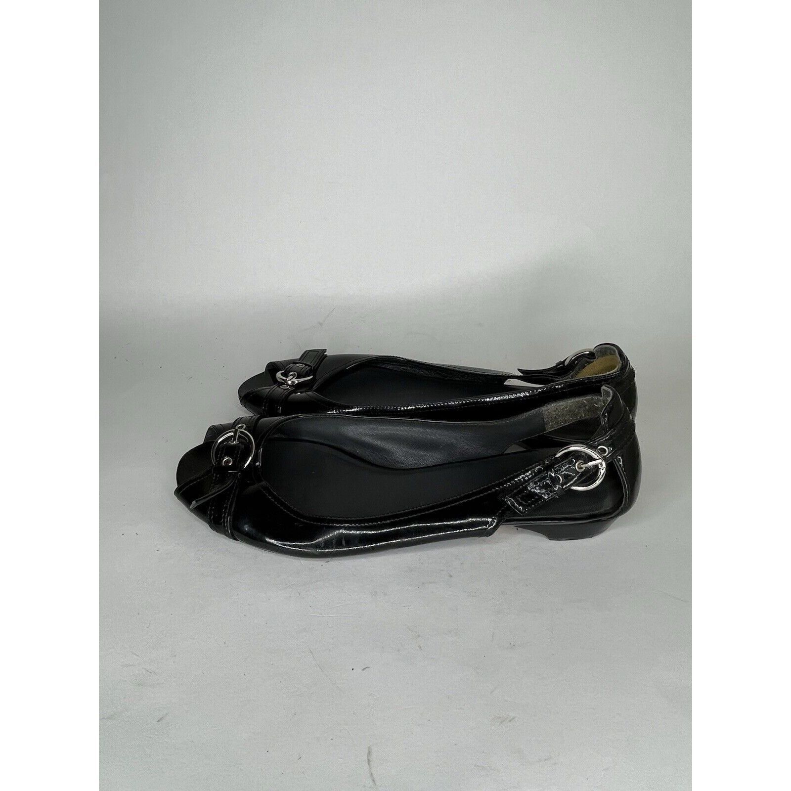Stuart Weitzman stuart weitzman Shoes Slip Ons Women Size 9M Black Leather Size US 9 / IT 39 - 3 Thumbnail