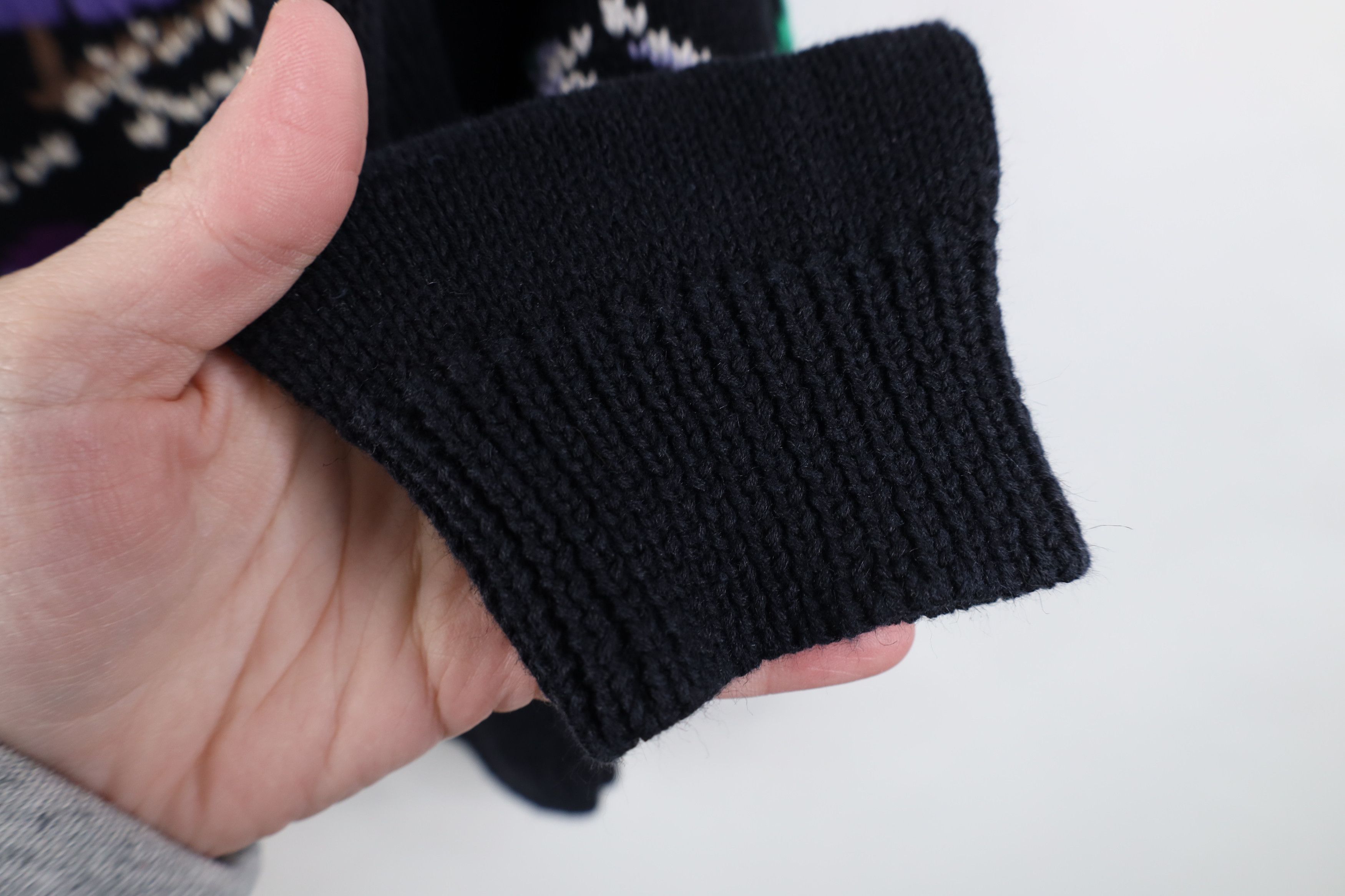 Vintage Vintage 90s Streetwear Christmas Winter Needlepoint Sweater Size M / US 6-8 / IT 42-44 - 7 Thumbnail