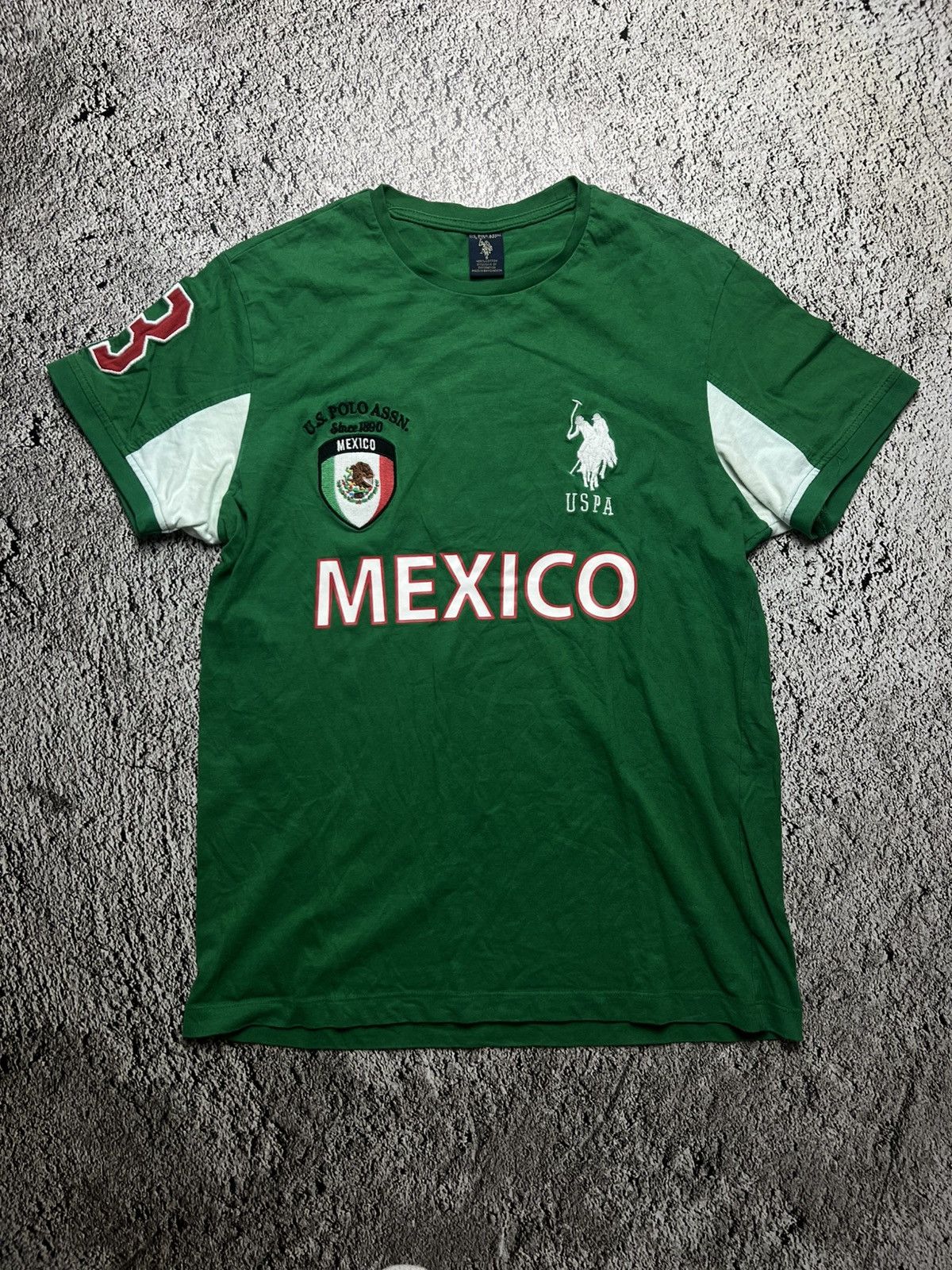 Polo Ralph Lauren Polo Ralph Lauren Chief Keef MEXICO big logo us polo t shirt Size US S / EU 44-46 / 1 - 1 Thumbnail