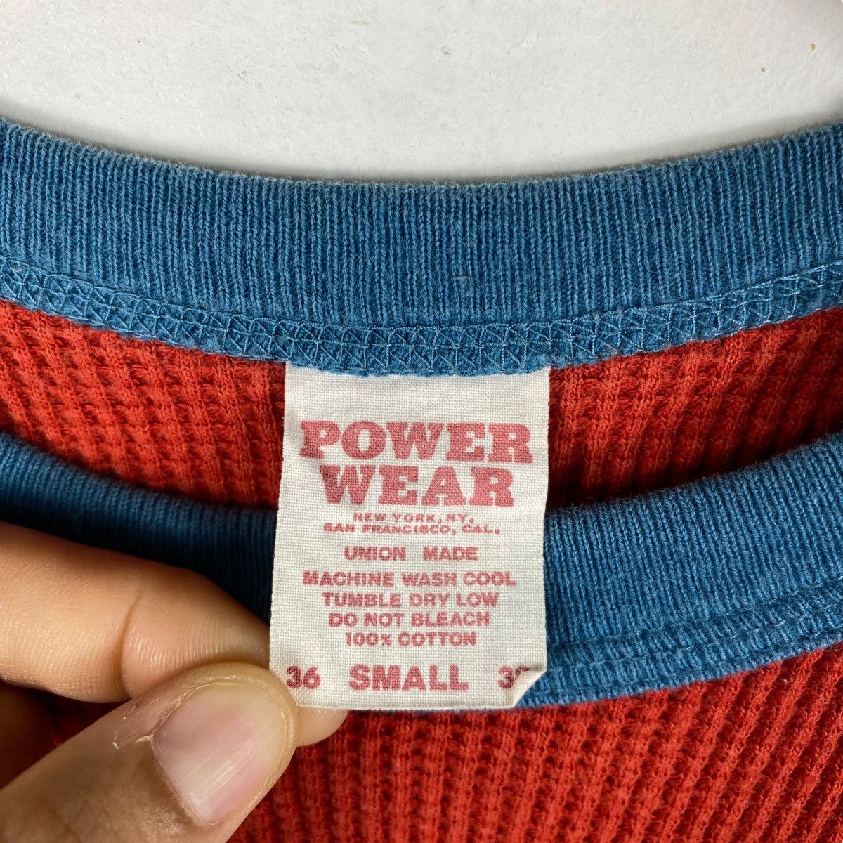 Freewheelers Vintage 80's FREEWHEELERS POWER WEAR Surface Bulldog Thermal Size US S / EU 44-46 / 1 - 5 Thumbnail