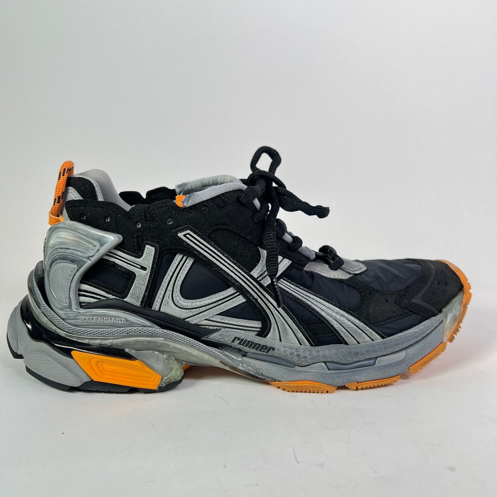 Balenciaga Balenciaga Nylon Runner Low-Top Sneakers Size US 11 / EU 44 - 1 Thumbnail