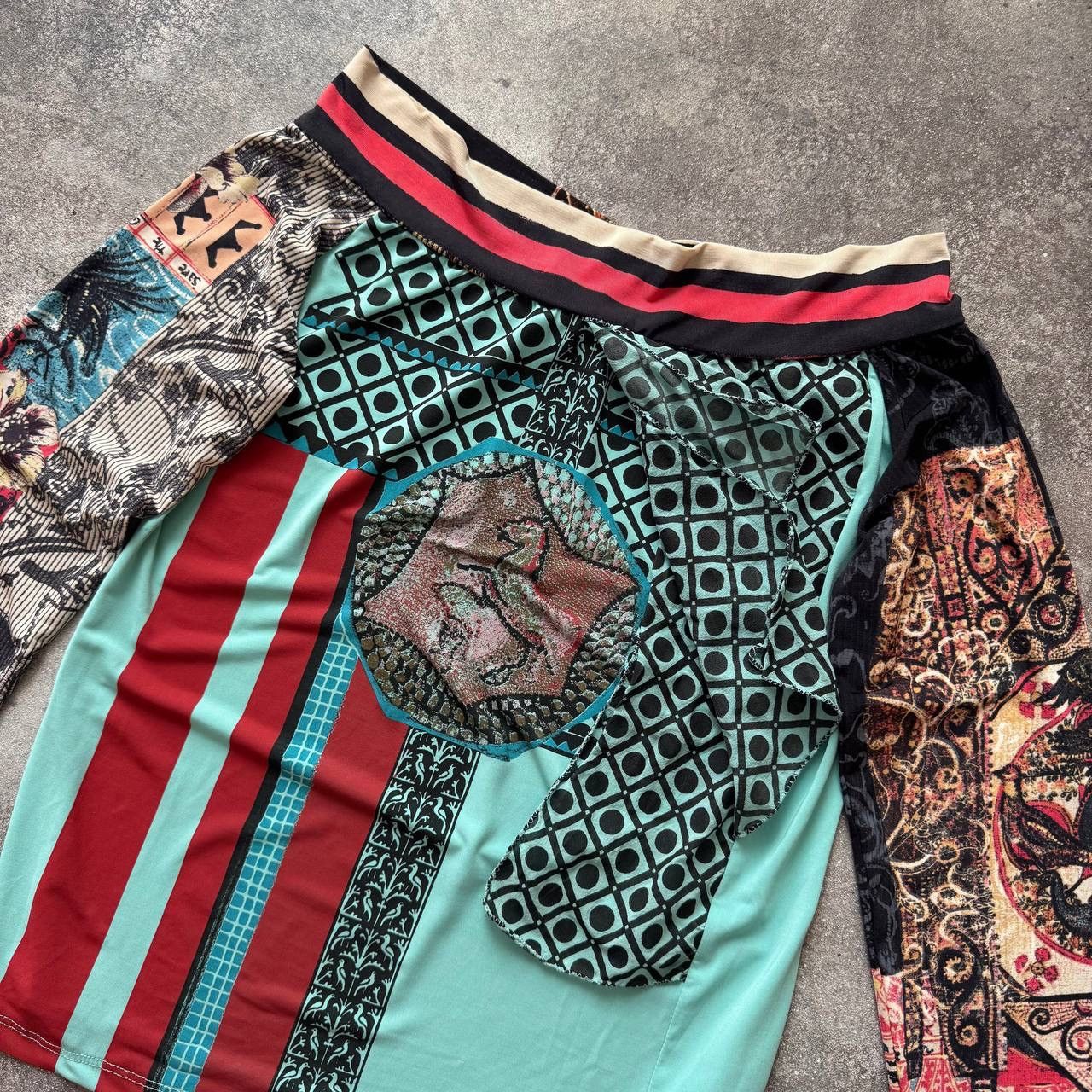 Other Save The Queen 2000’s Vintage Y2K Long Sleeve Top Size XL / US 12-14 / IT 48-50 - 3 Thumbnail