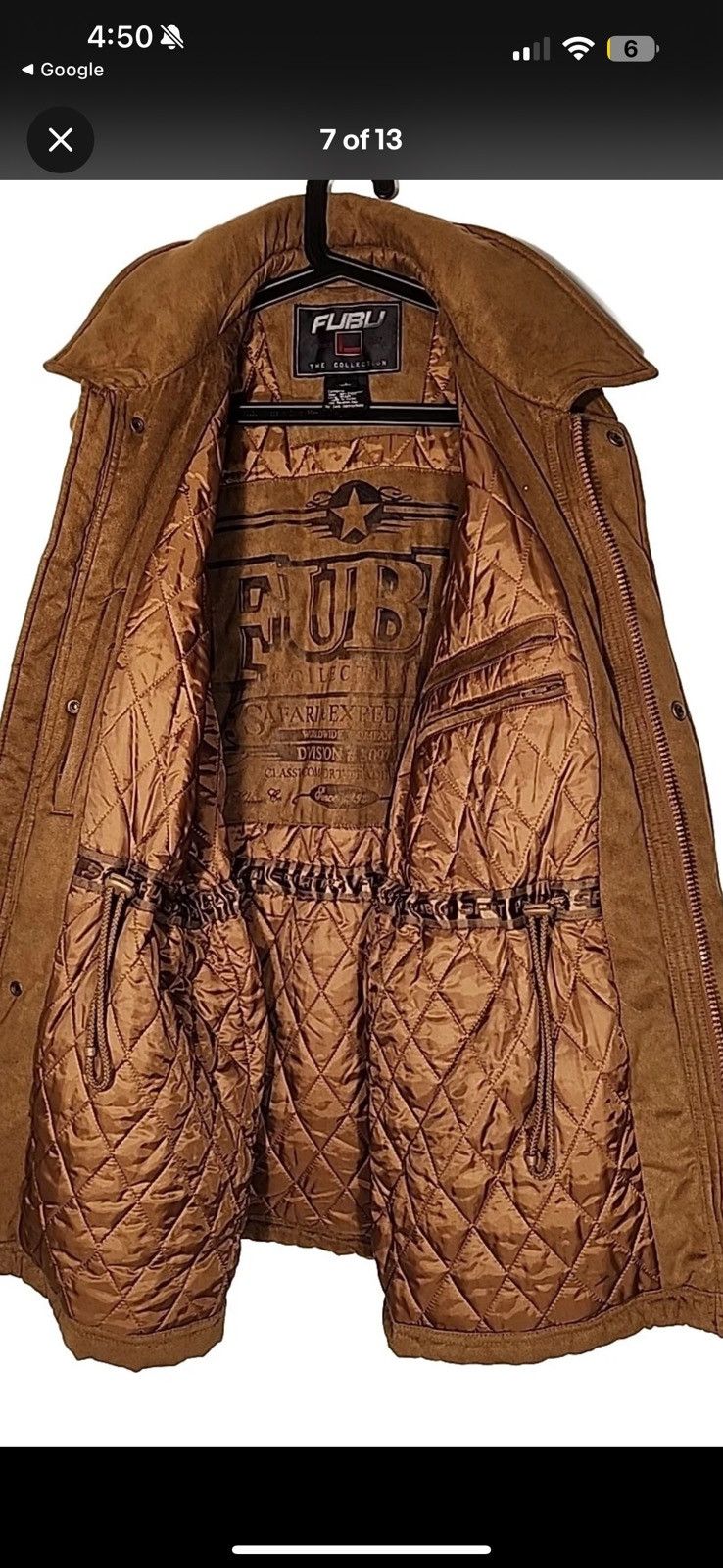 Fubu Fubu Safari Expedition Cargo Pocket Jacket Size US XL / EU 56 / 4 - 9 Thumbnail